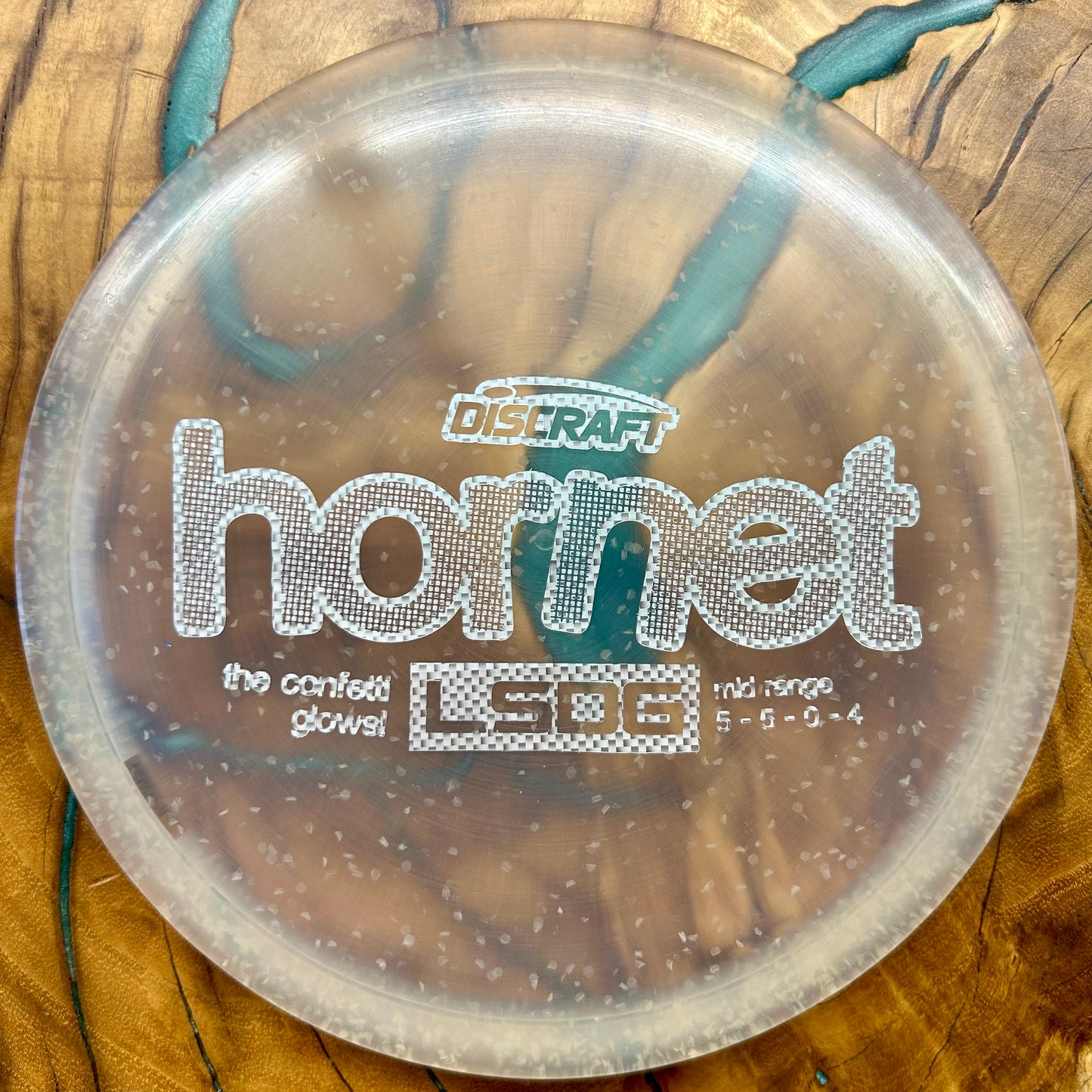 Discraft CrZytal Glow Confetti Hornet - Ledgestone Edition