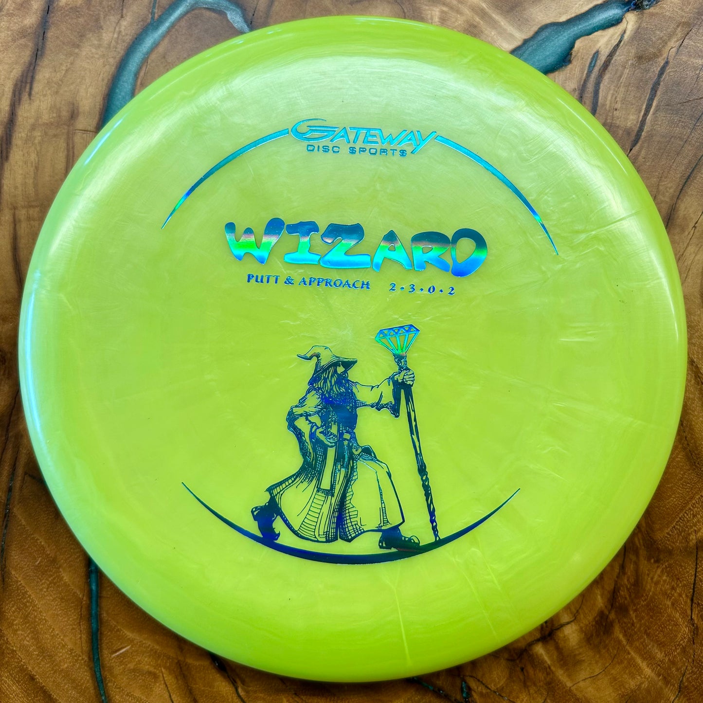 Gateway Diamond Wizard - Walking Wiz Stamp