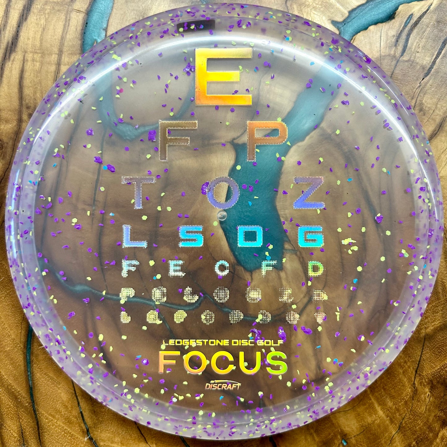 Discraft CryZtal FLX Confetti Focus - Ledgestone Edition