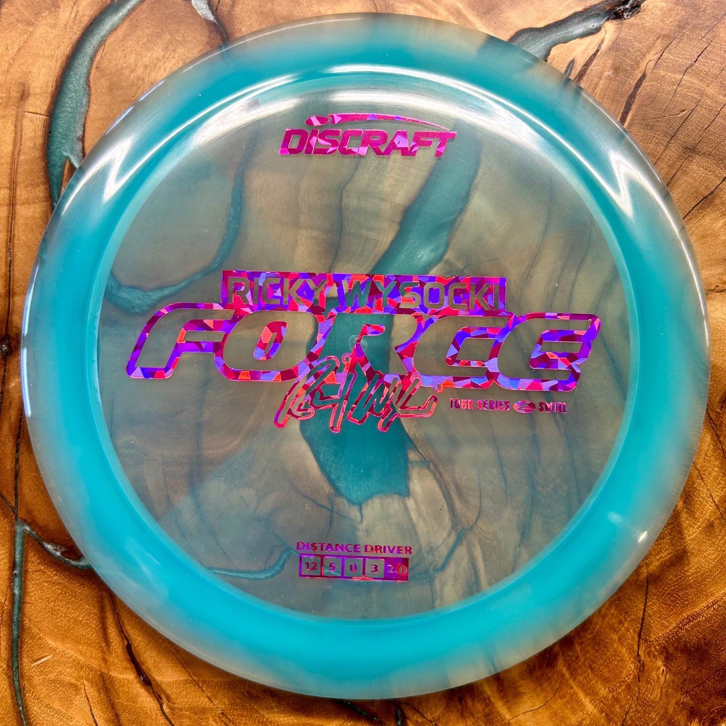 Discraft Z Swirl Force - 2025 Ricky Wysocki Tour Series