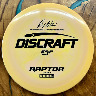 Discraft ESP Raptor - 2025 Ricky Wysocki Signature Series