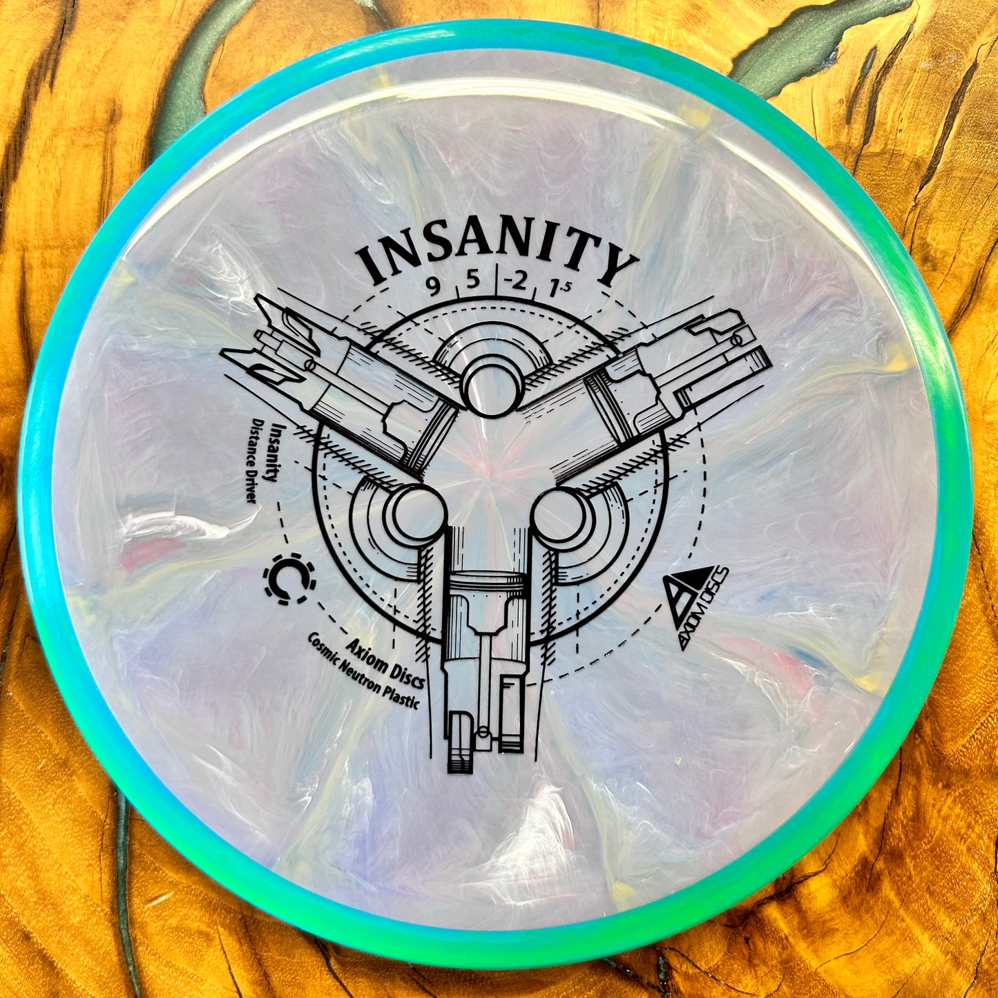 Axiom Discs Cosmic Neutron Insanity