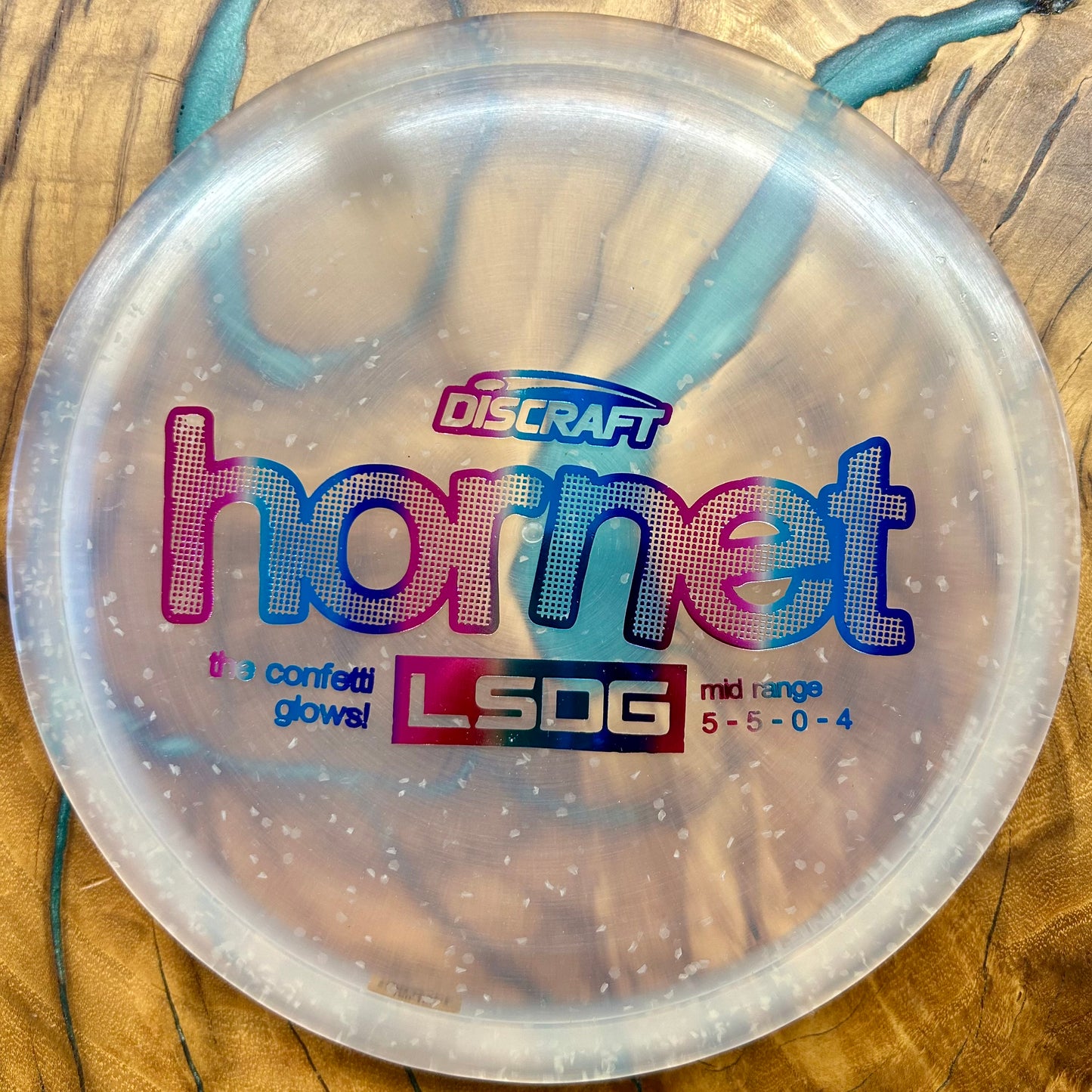 Discraft CrZytal Glow Confetti Hornet - Ledgestone Edition