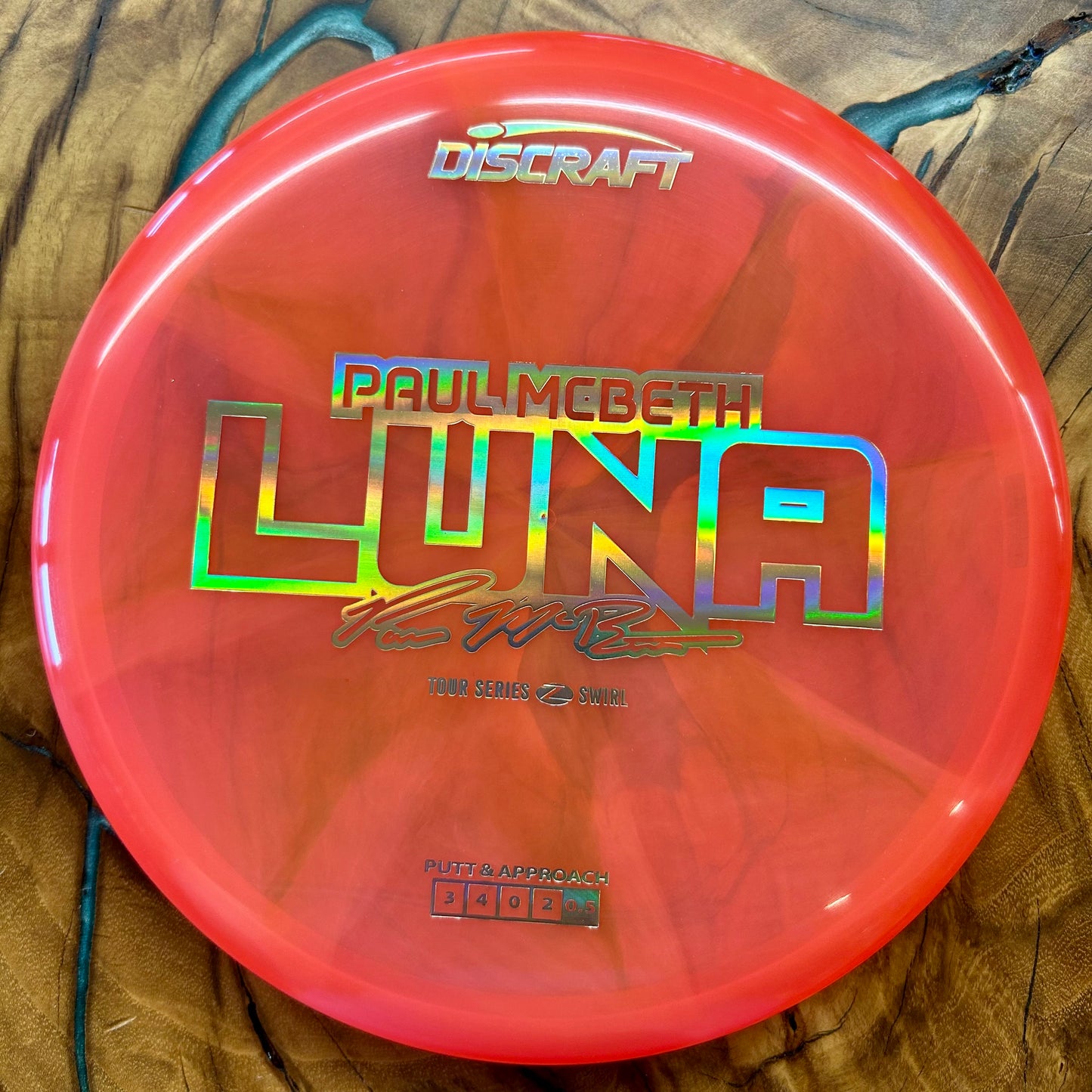 Discraft Z Swirl Luna - 2025 Paul McBeth Tour Series