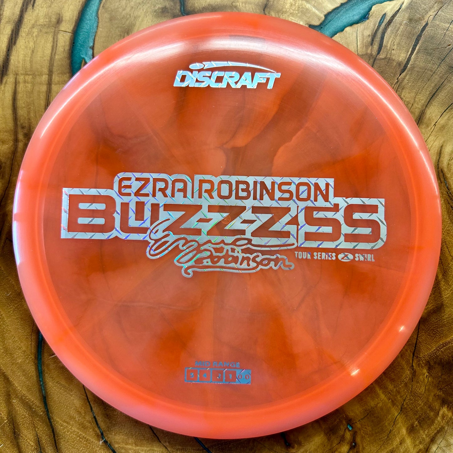 Discraft Z Swirl Buzzz SS - 2025 Ezra Robinson Tour Series