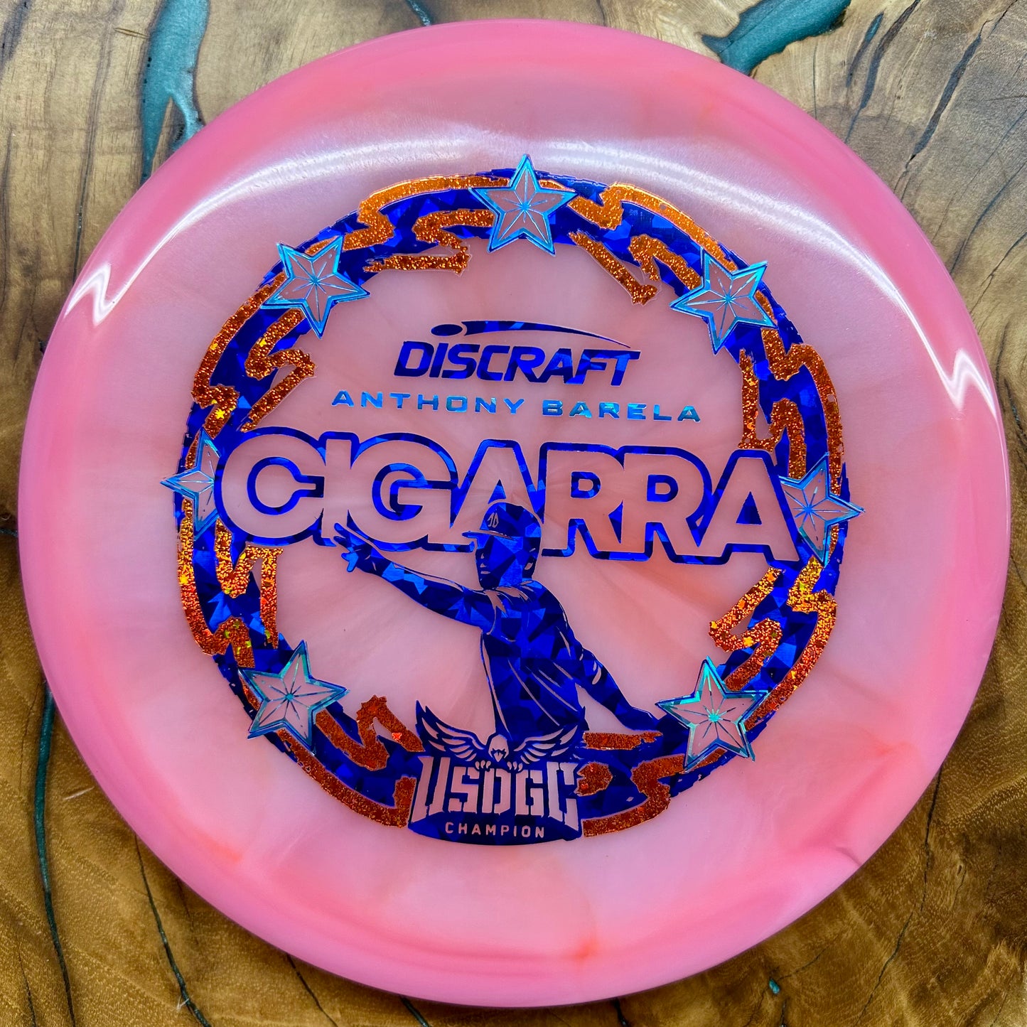 Discraft Z Swirl Cigarra - Anthony Barela 2025 USDGC Edition