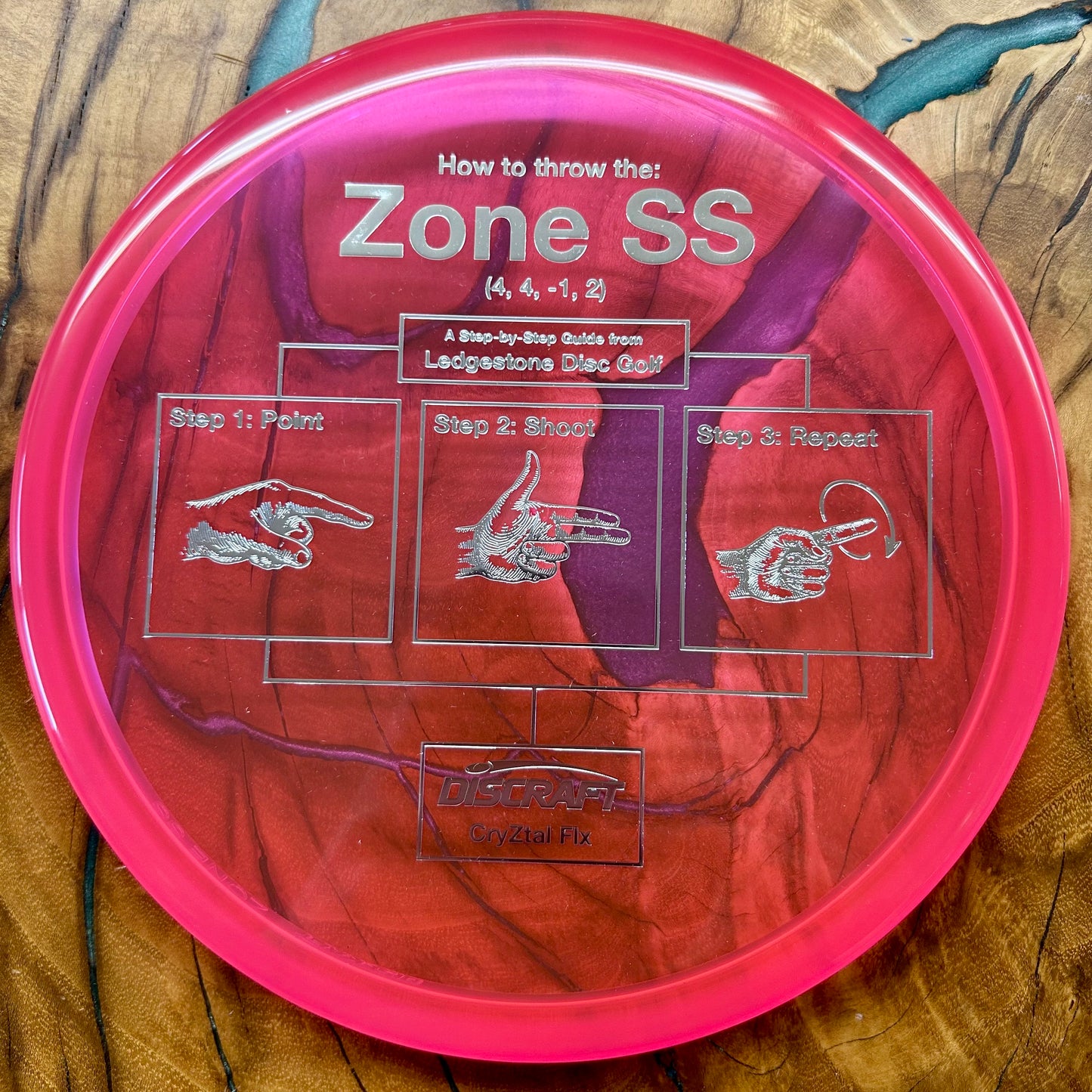 Discraft CryZtal FLX Zone SS - Ledgestone Edition