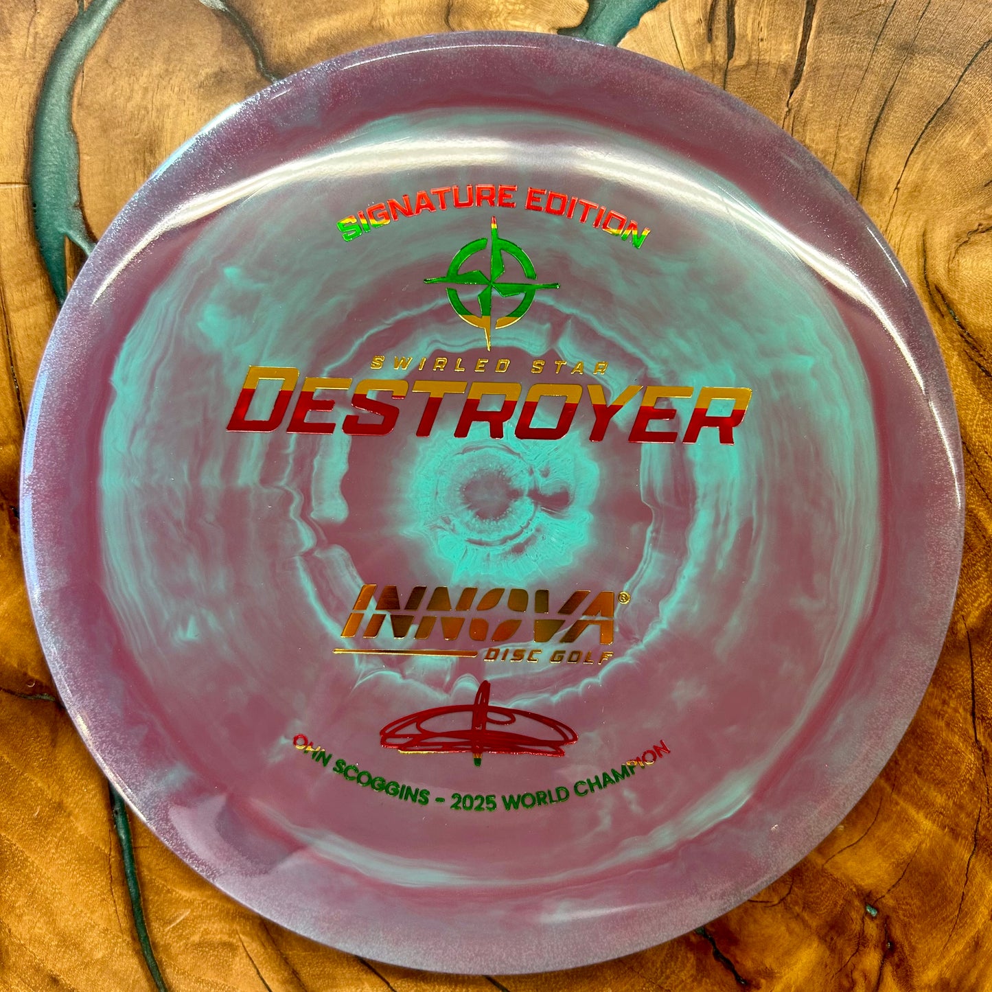 Innova Swirled Star Destroyer - Ohn Scoggins Signature Edition
