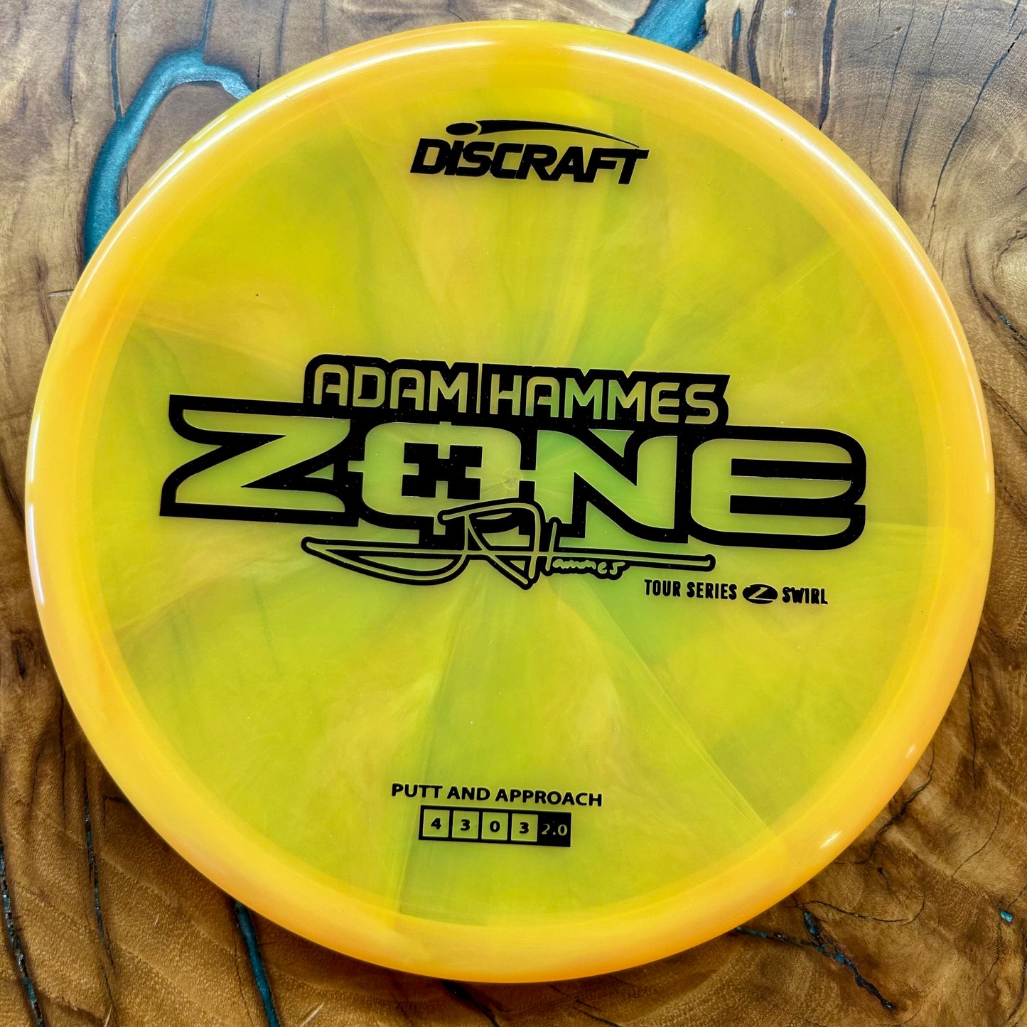 Discraft Swirl Z Zone - Adam Hammes 2025 Tour Series