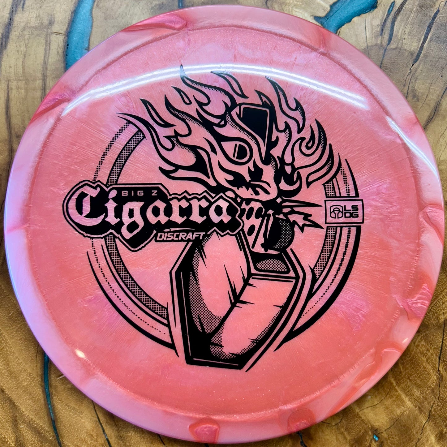 Discraft Z Swirl Cigarra - Ledgestone Edition