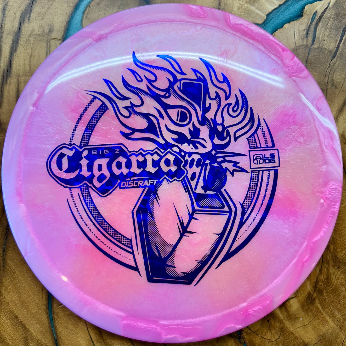 Discraft Z Swirl Cigarra - Ledgestone Edition
