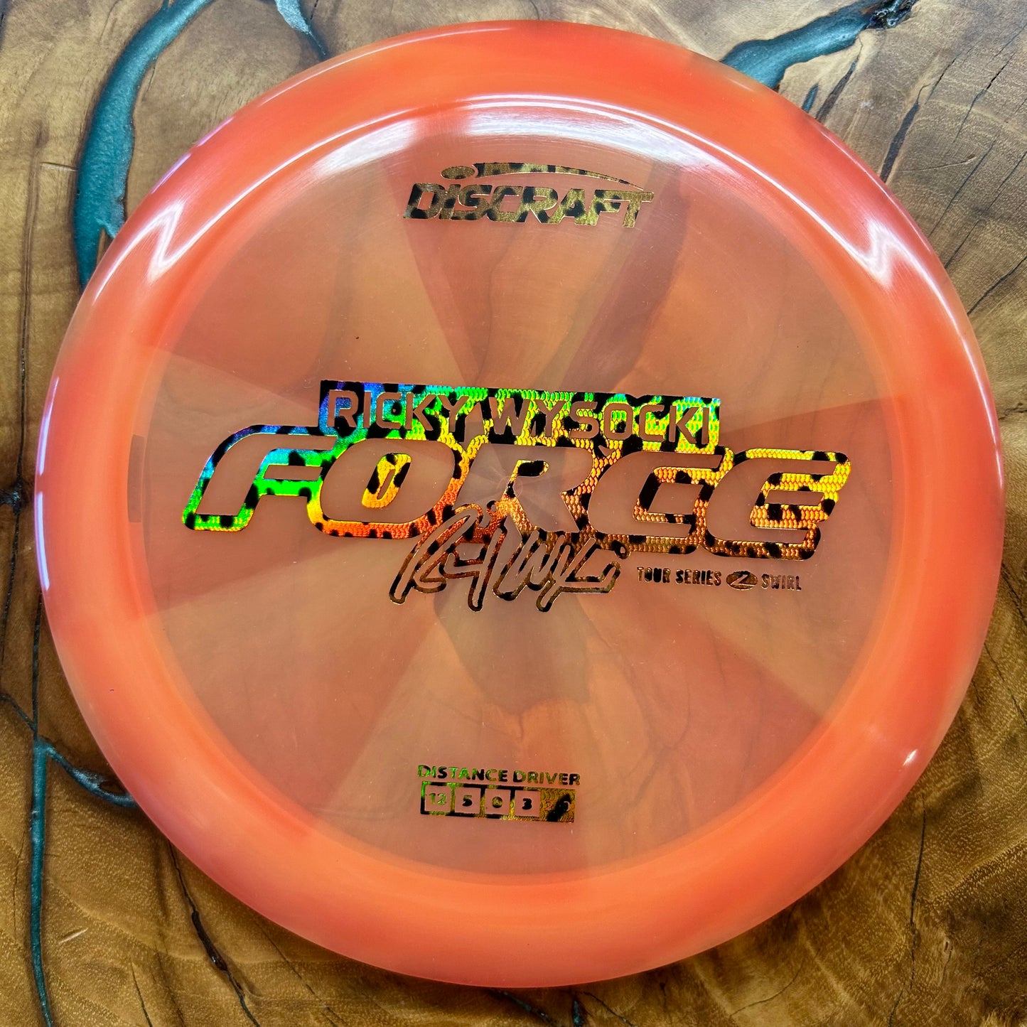 Discraft Z Swirl Force - 2025 Ricky Wysocki Tour Series