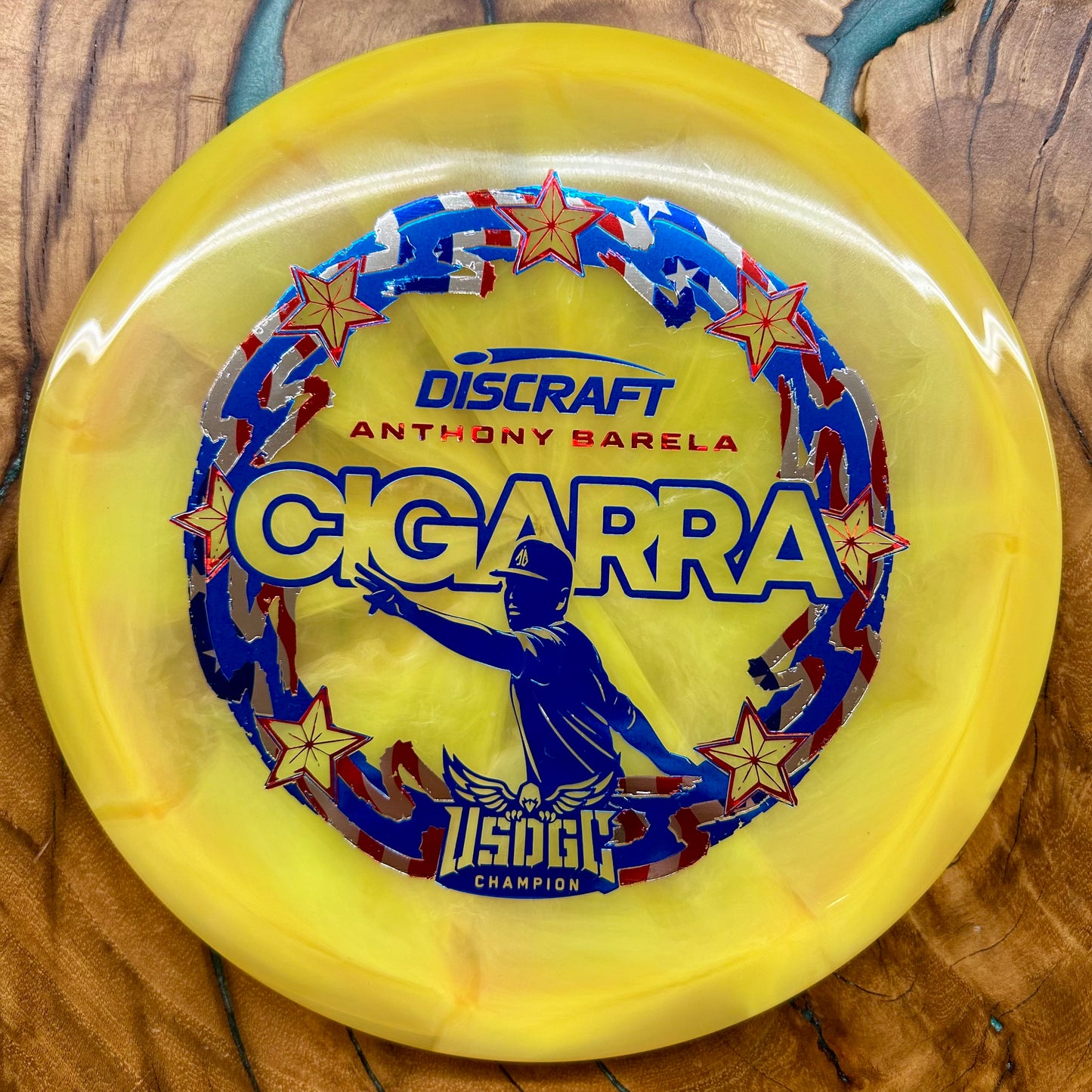 Discraft Z Swirl Cigarra - Anthony Barela 2025 USDGC Edition