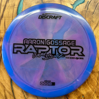 Discraft Z Swirl Raptor - 2025 Aaron Gossage Tour Series
