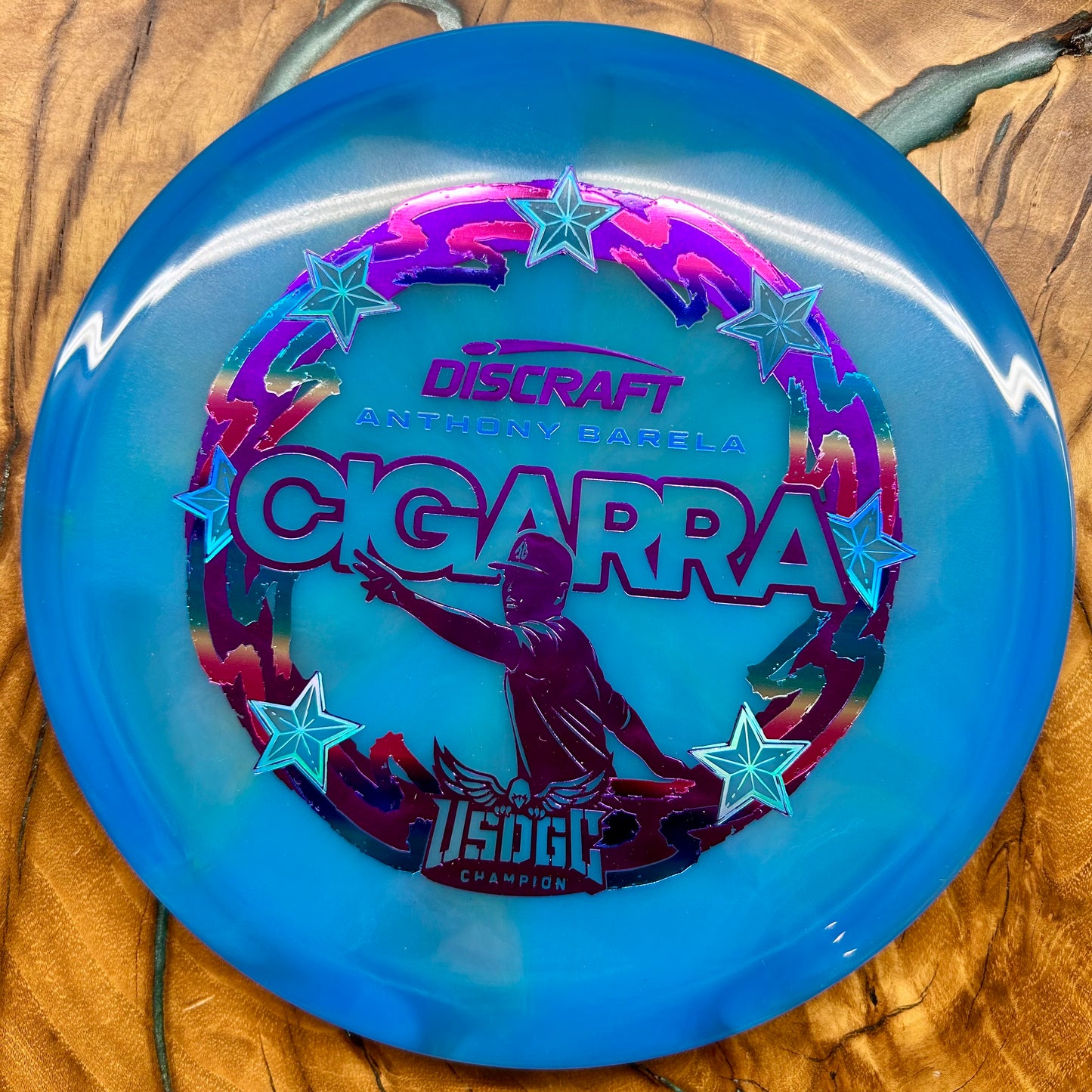 Discraft Z Swirl Cigarra - Anthony Barela 2025 USDGC Edition