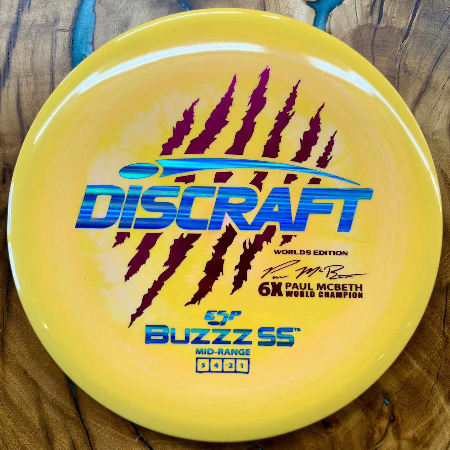 Discraft ESP 6x Claw Buzzz SS - 2026 Worlds Edition
