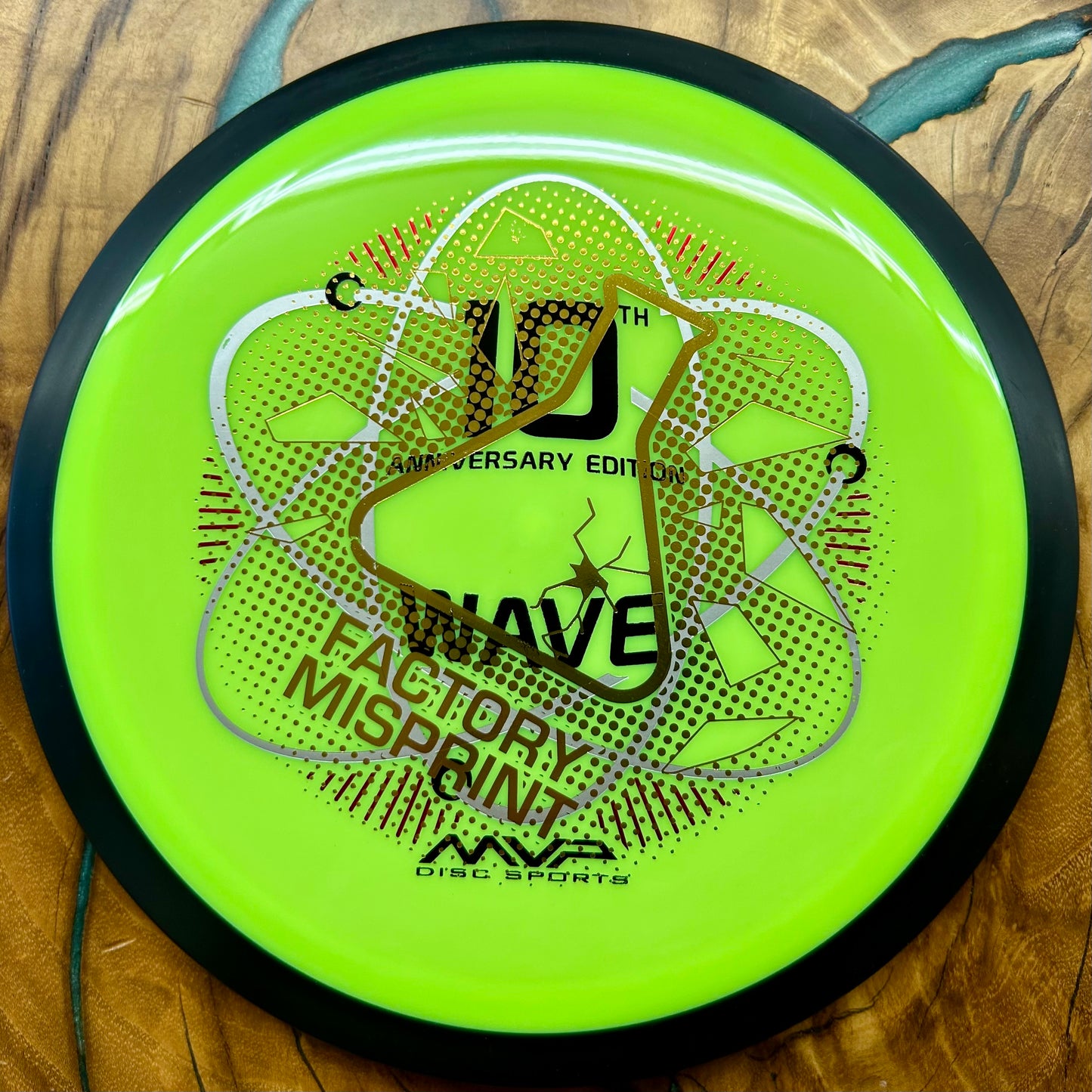 MVP Disc Sports Neutron Wave - Factory Misprint