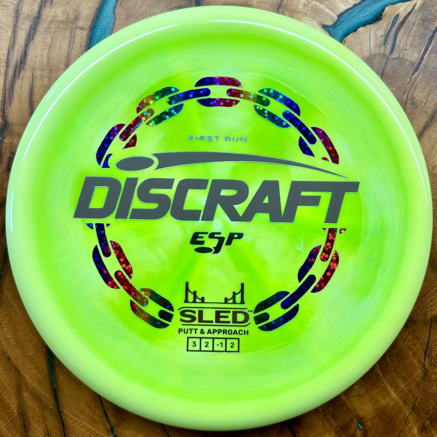 Discraft ESP Swirl Sled - First Run