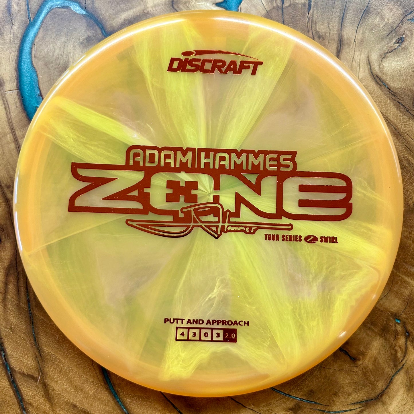 Discraft Swirl Z Zone - Adam Hammes 2025 Tour Series