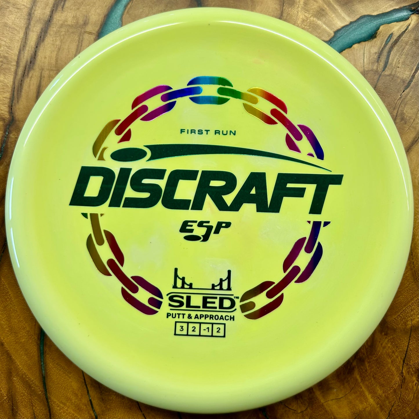 Discraft ESP Swirl Sled - First Run