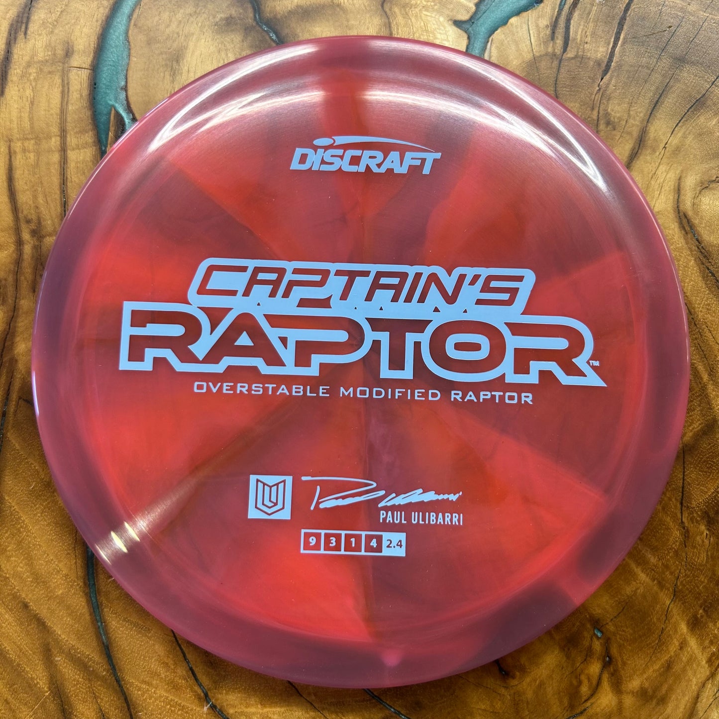 Discraft Ulibarri 2025 Z Swirl Captains Raptor