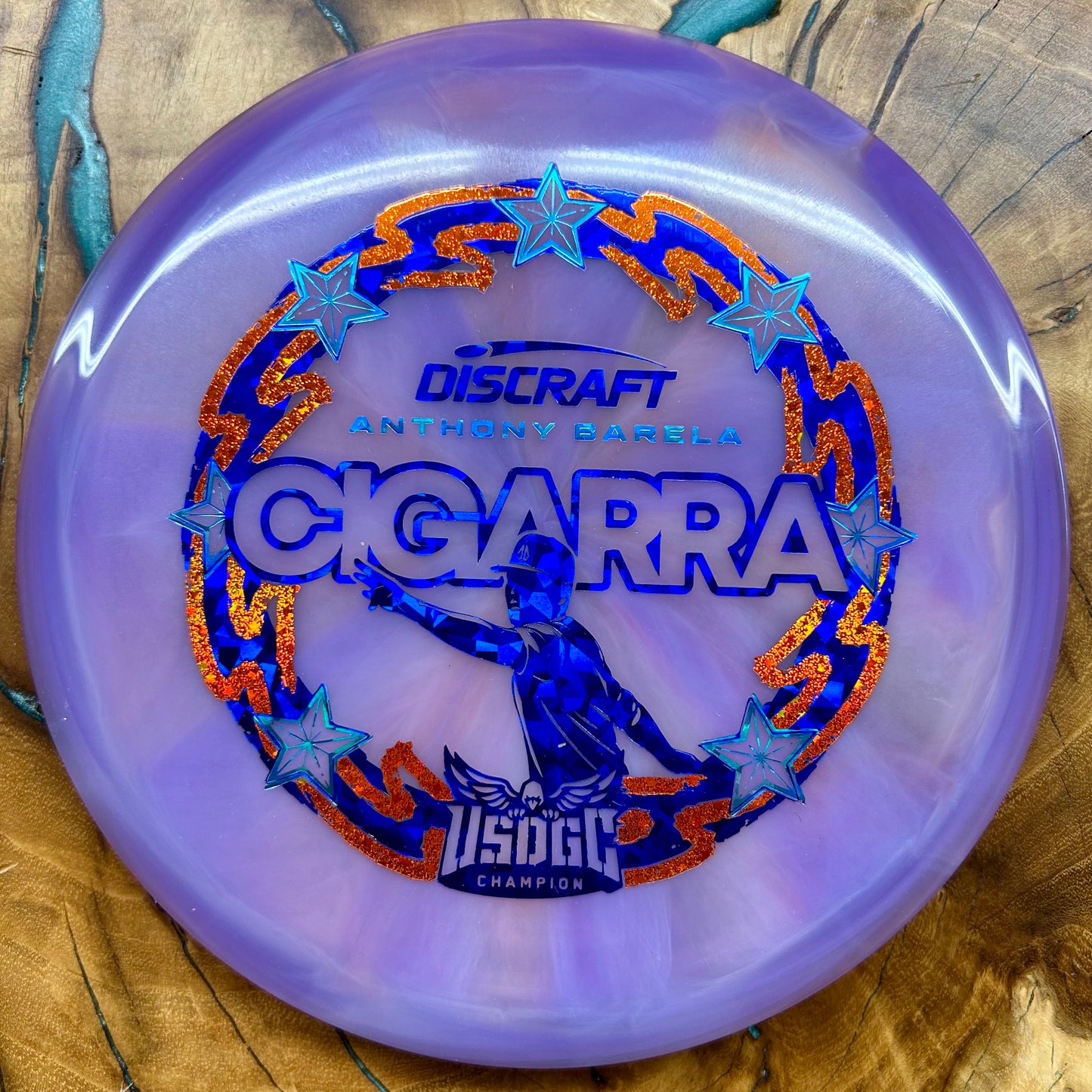 Discraft Z Swirl Cigarra - Anthony Barela 2025 USDGC Edition