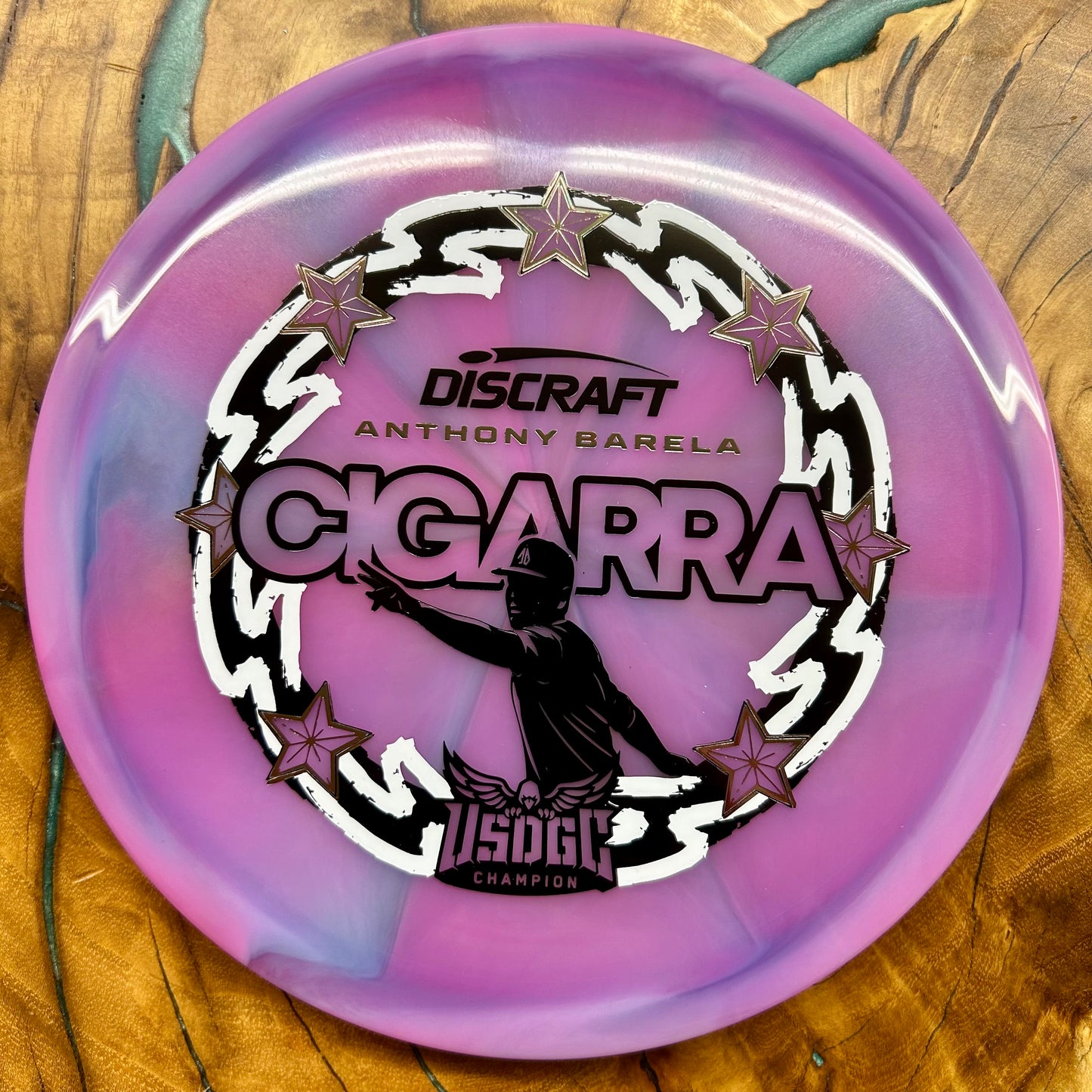 Discraft Z Swirl Cigarra - Anthony Barela 2025 USDGC Edition