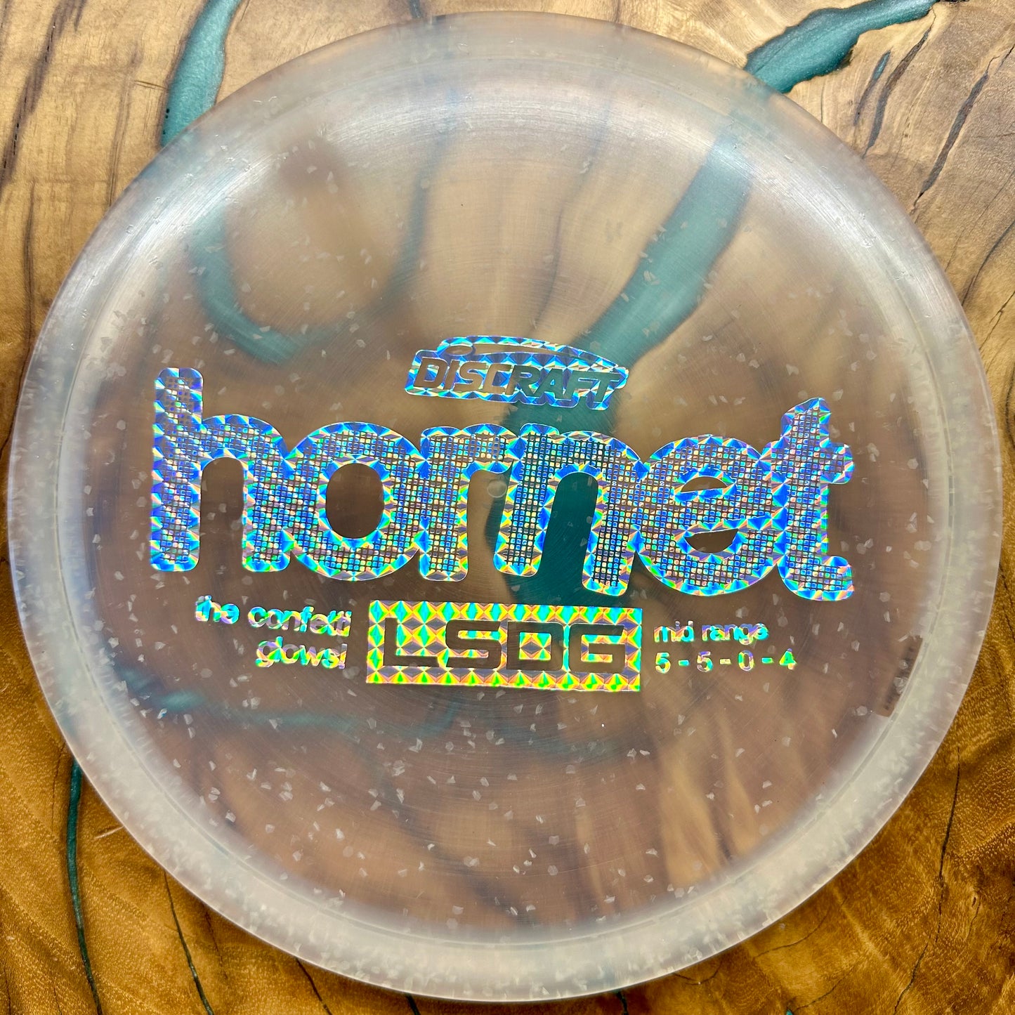 Discraft CrZytal Glow Confetti Hornet - Ledgestone Edition