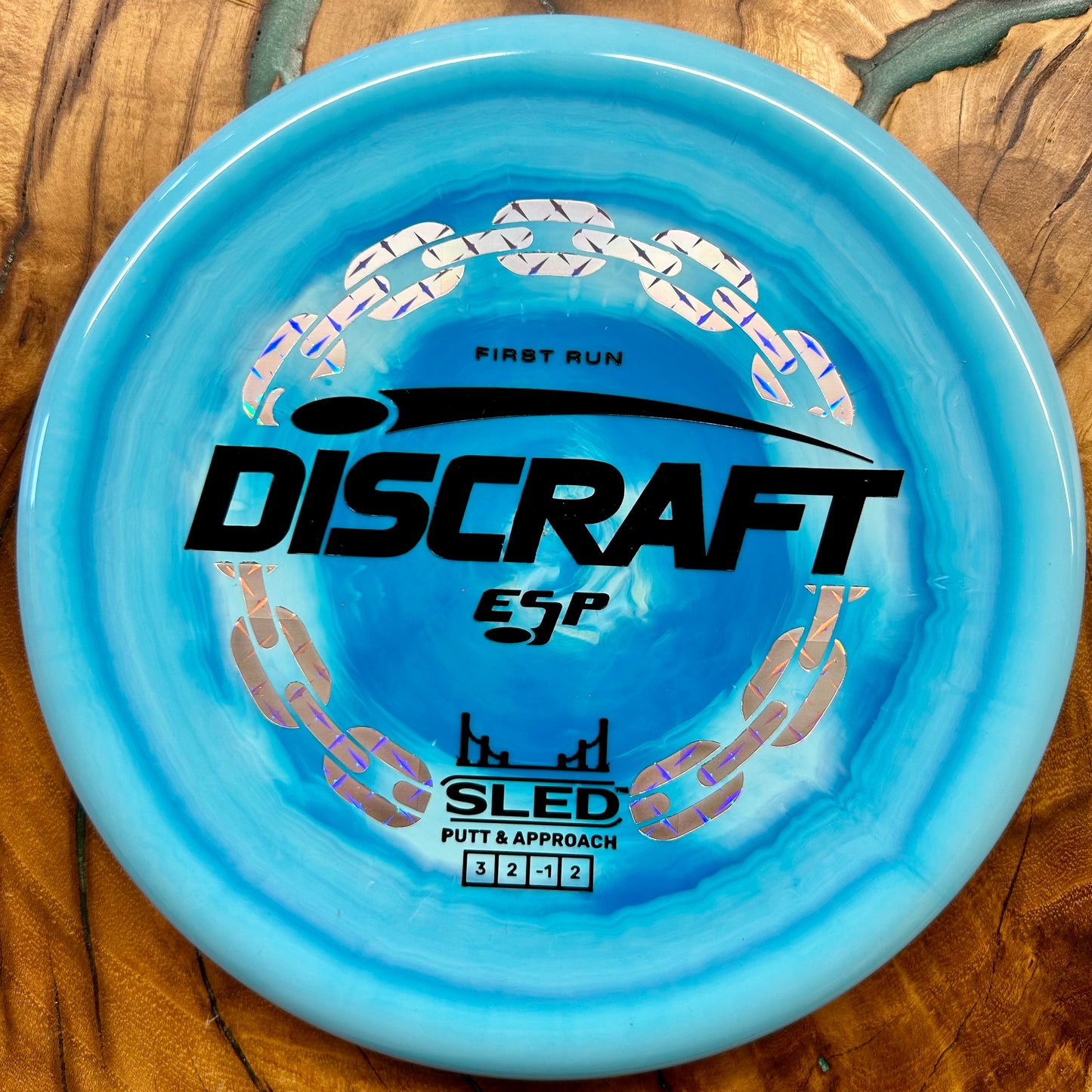 Discraft ESP Swirl Sled - First Run