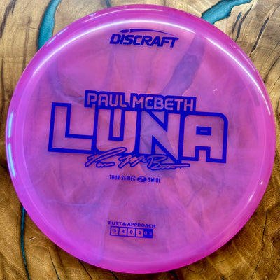 Discraft Z Swirl Luna - 2025 Paul McBeth Tour Series