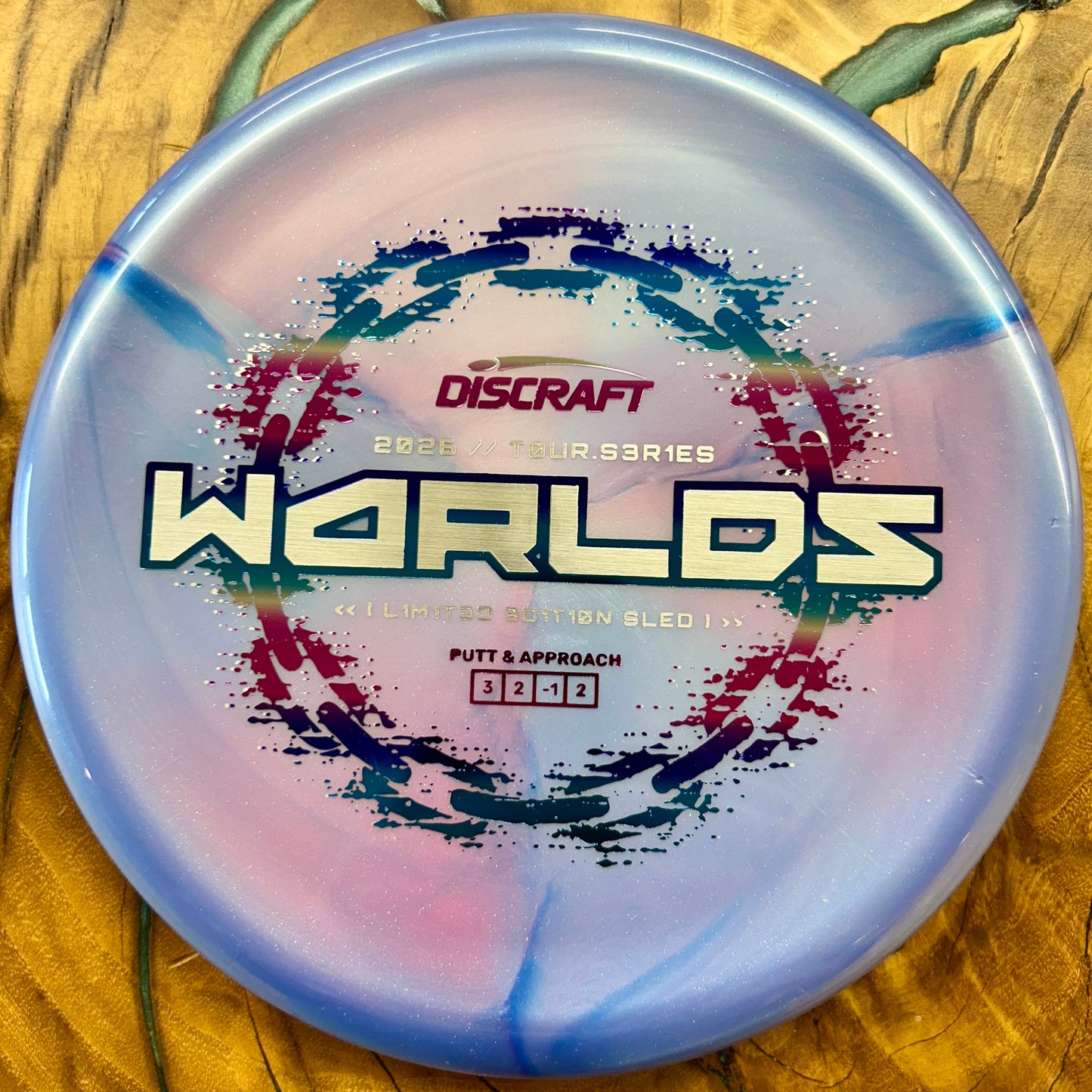 Discraft 2026 Worlds Tour Series Sled