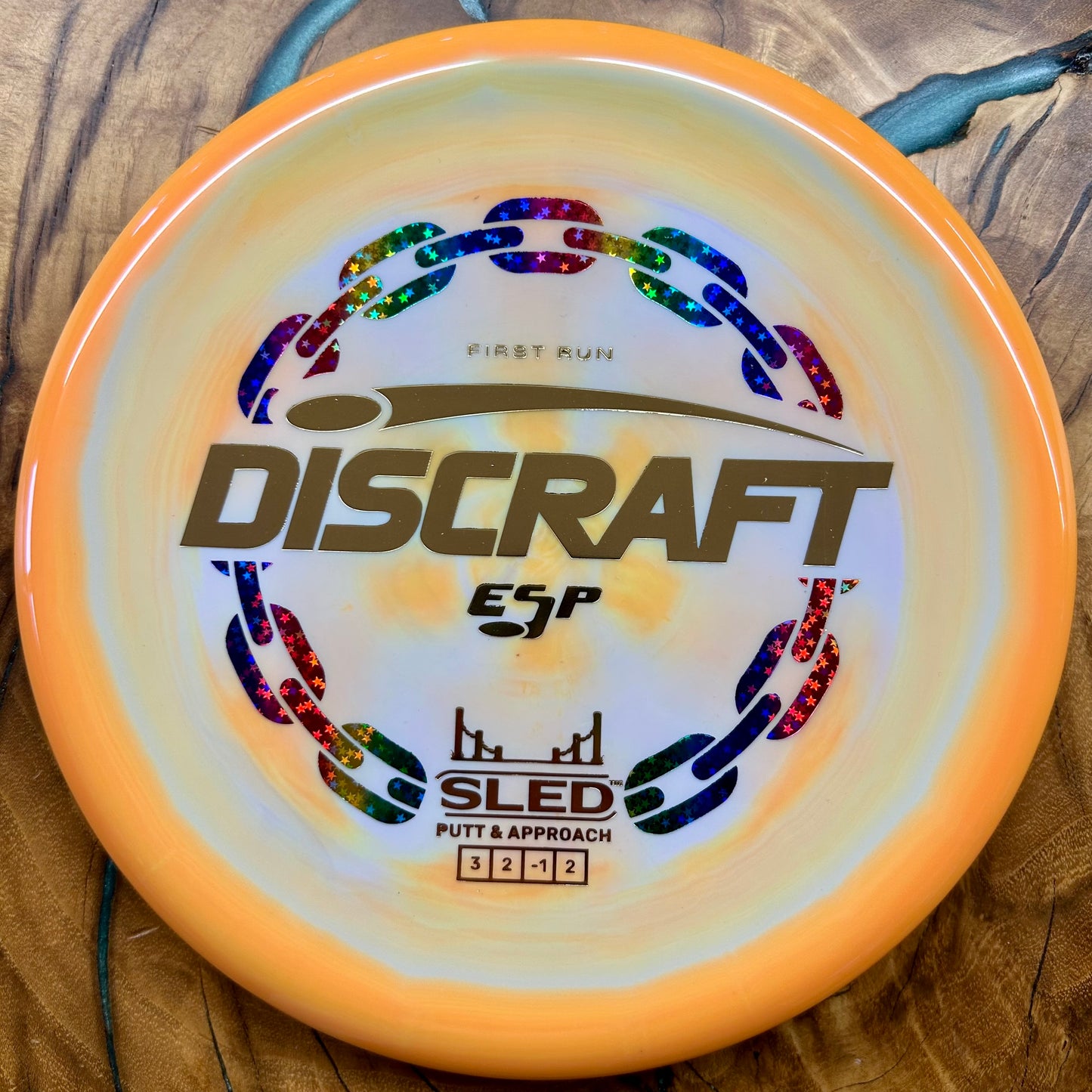 Discraft ESP Swirl Sled - First Run