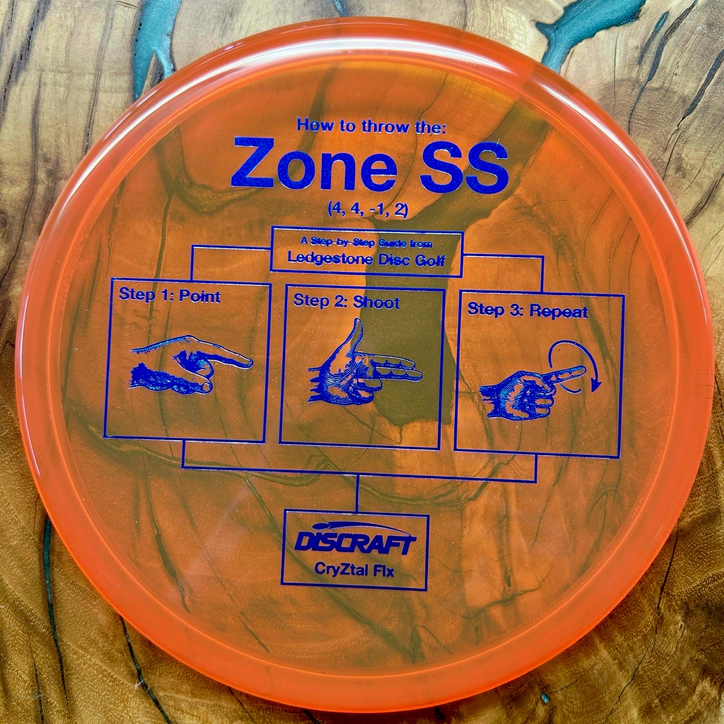 Discraft CryZtal FLX Zone SS - Ledgestone Edition