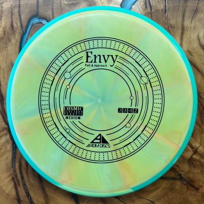 Axiom Discs Cosmic Electron Medium Envy