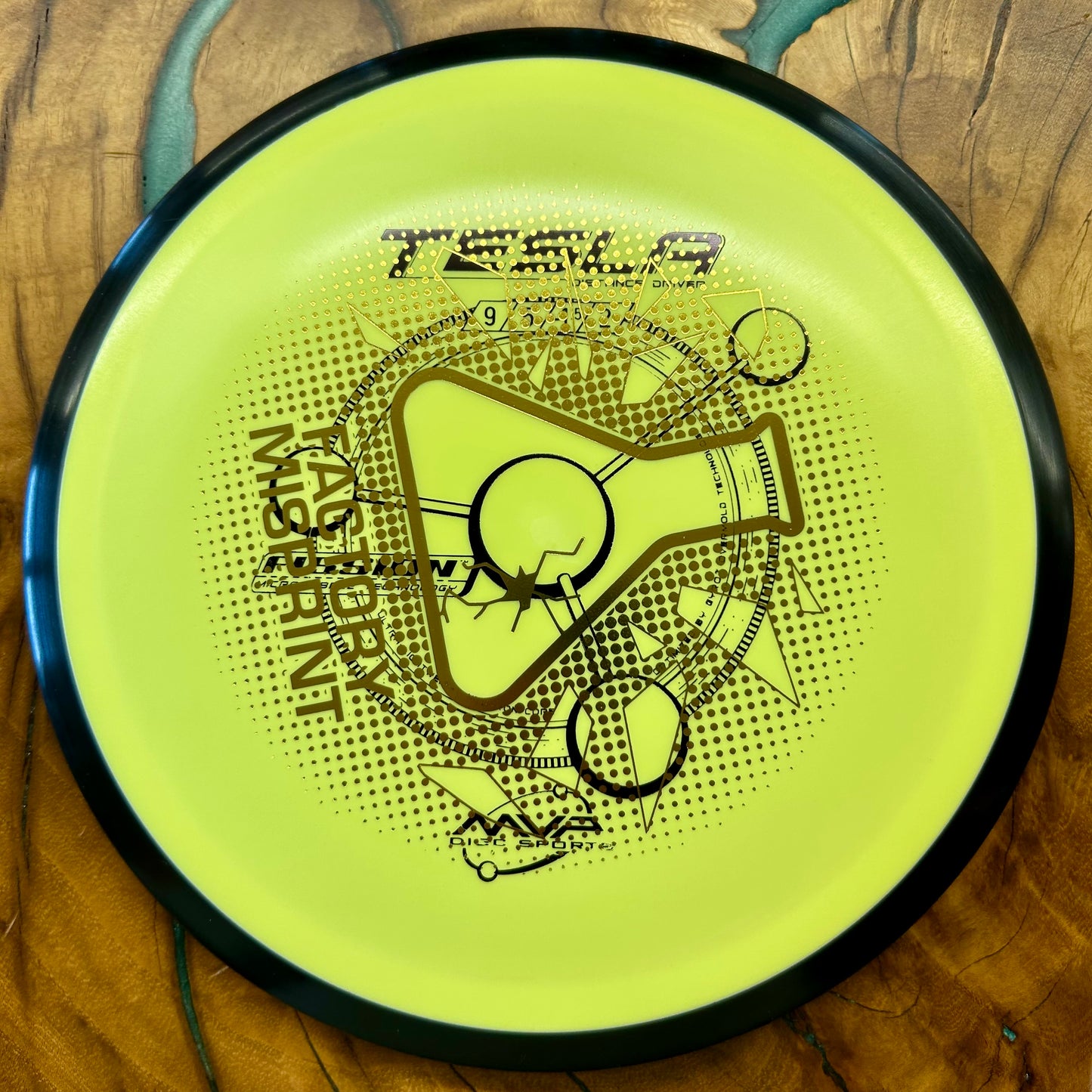 MVP Disc Sports Fission Tesla - Factory Misprint