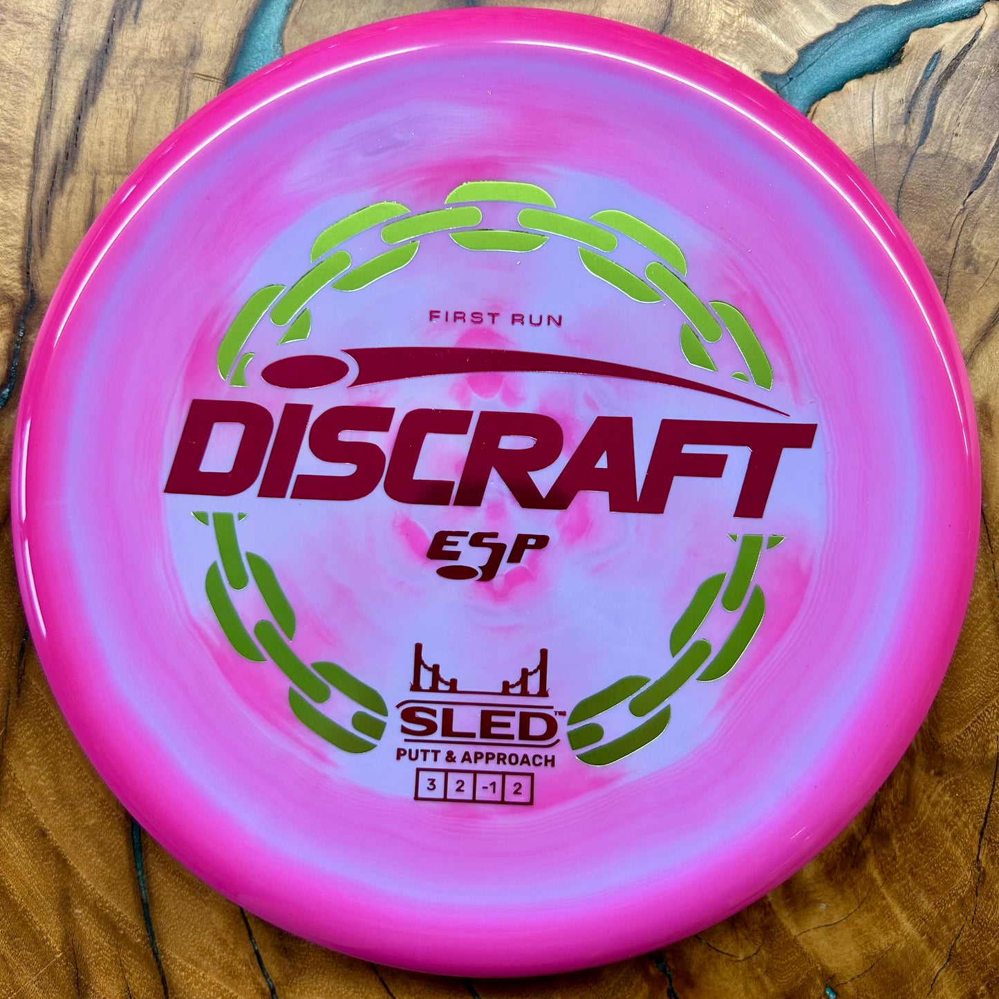 Discraft ESP Swirl Sled - First Run