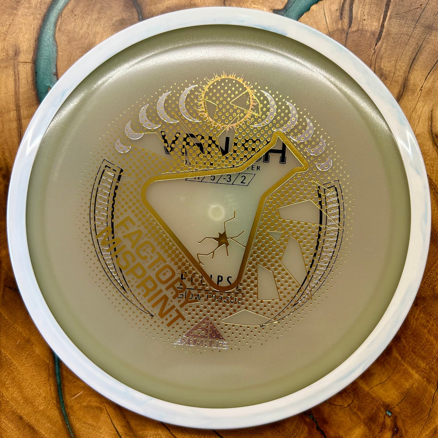 Axiom Discs Eclipse Vanish - Factory Misprint