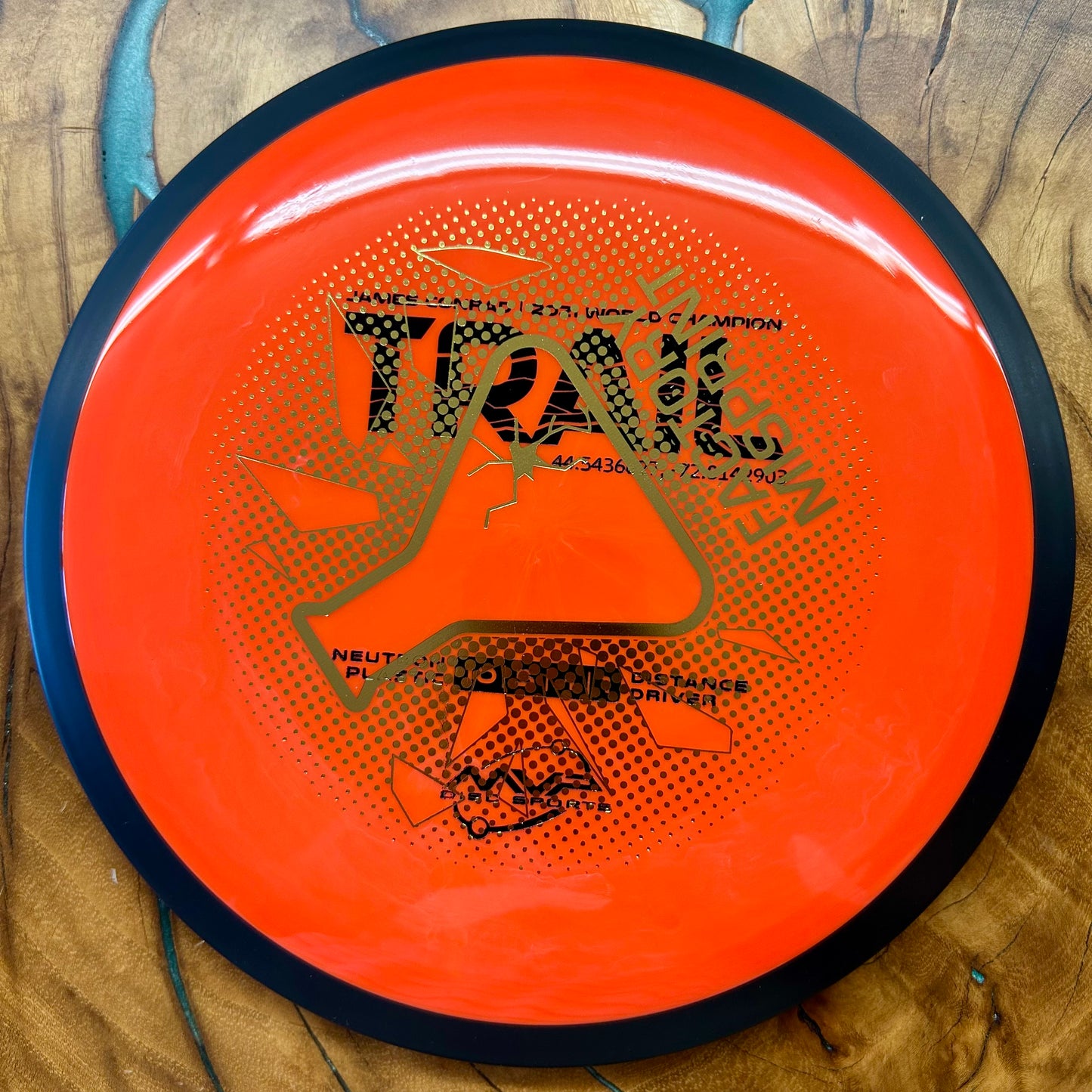 MVP Disc Sports James Conrad Neutron Trail - Factory Misprint