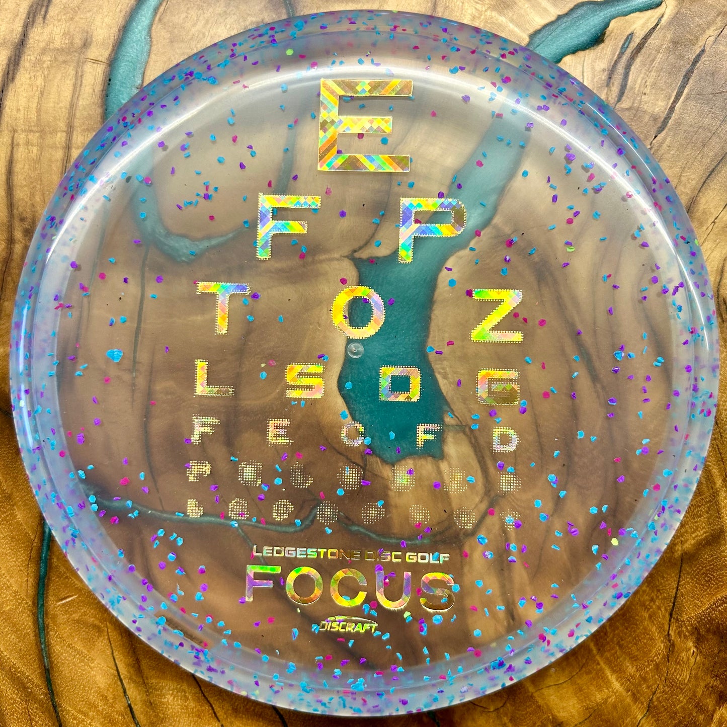 Discraft CryZtal FLX Confetti Focus - Ledgestone Edition