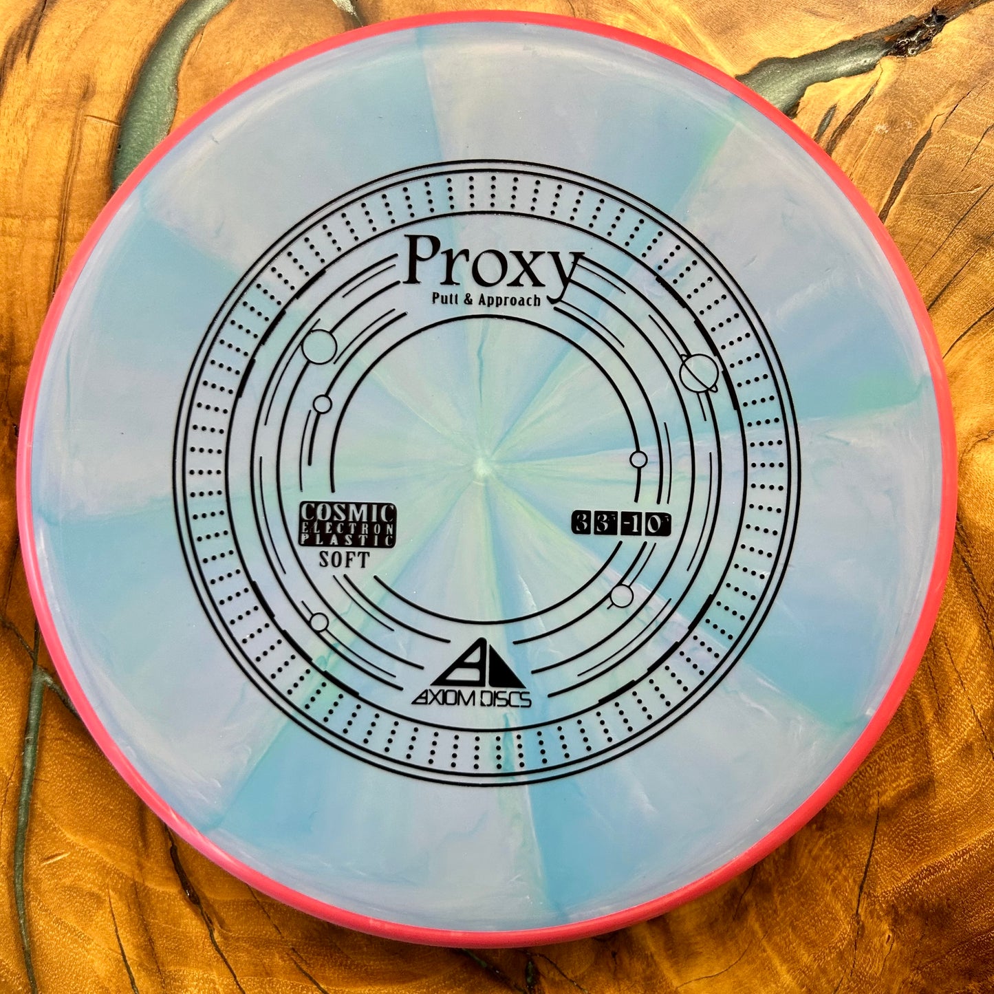 Axiom Discs Cosmic Electron Soft Proxy
