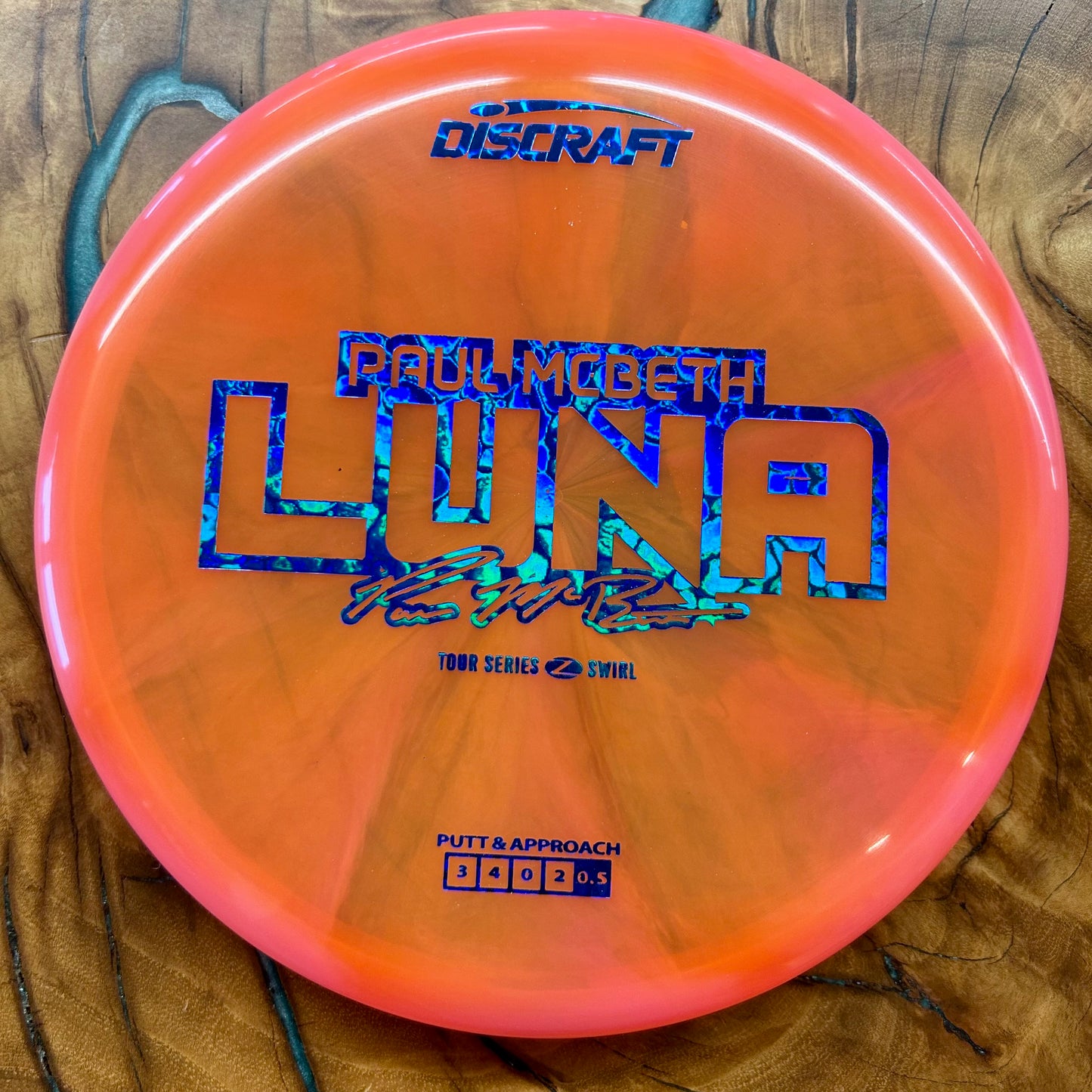 Discraft Z Swirl Luna - Paul McBeth 2025 Tour Series