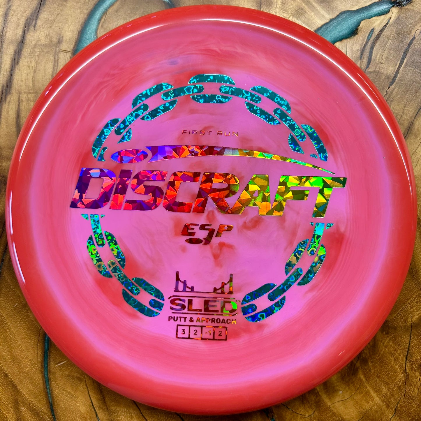 Discraft ESP Swirl Sled - First Run