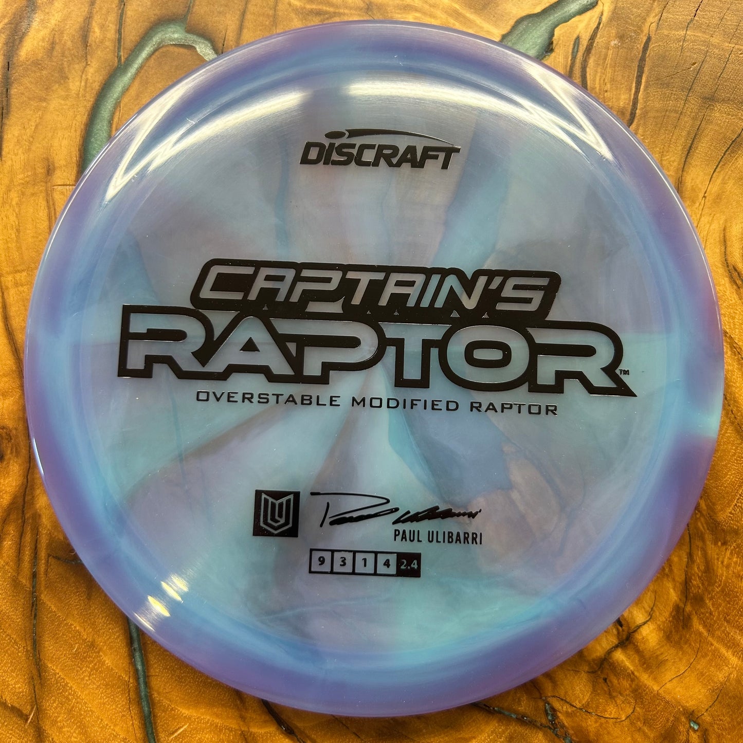 Discraft Ulibarri 2025 Z Swirl Captains Raptor