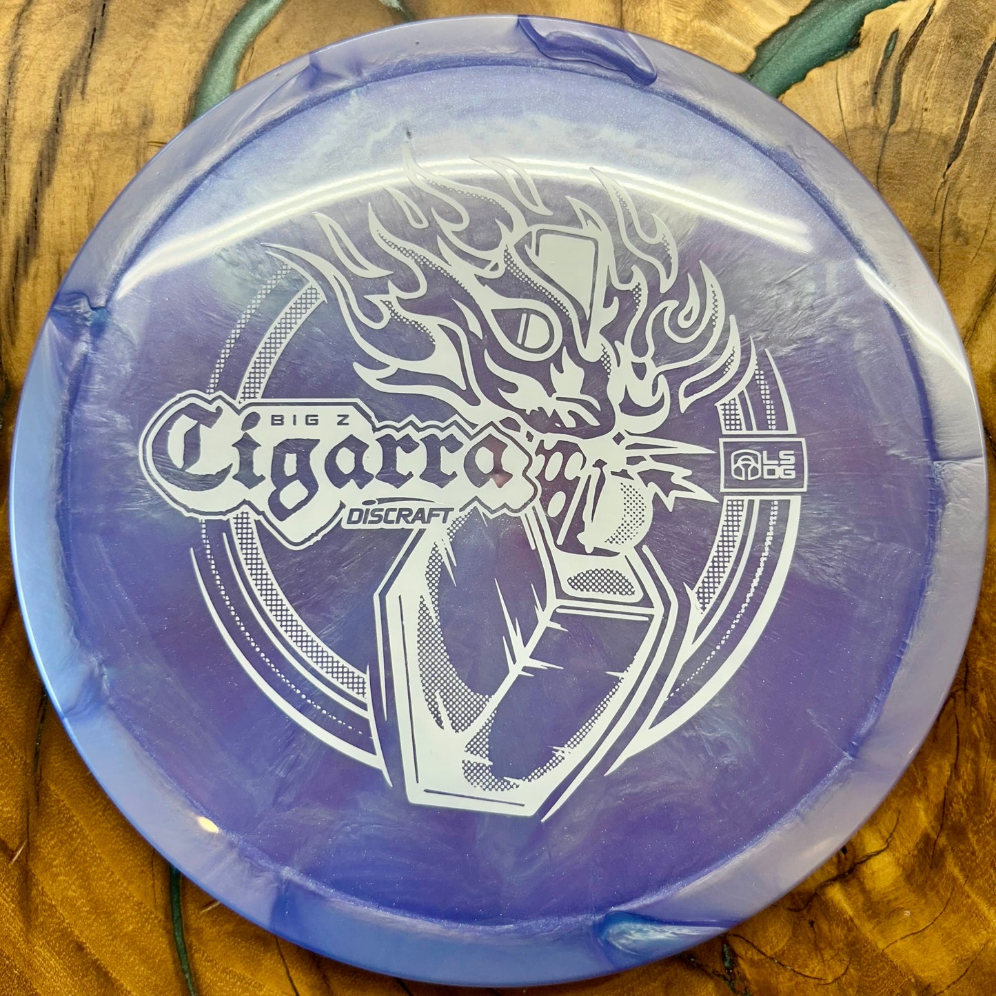Discraft Z Swirl Cigarra - Ledgestone Edition