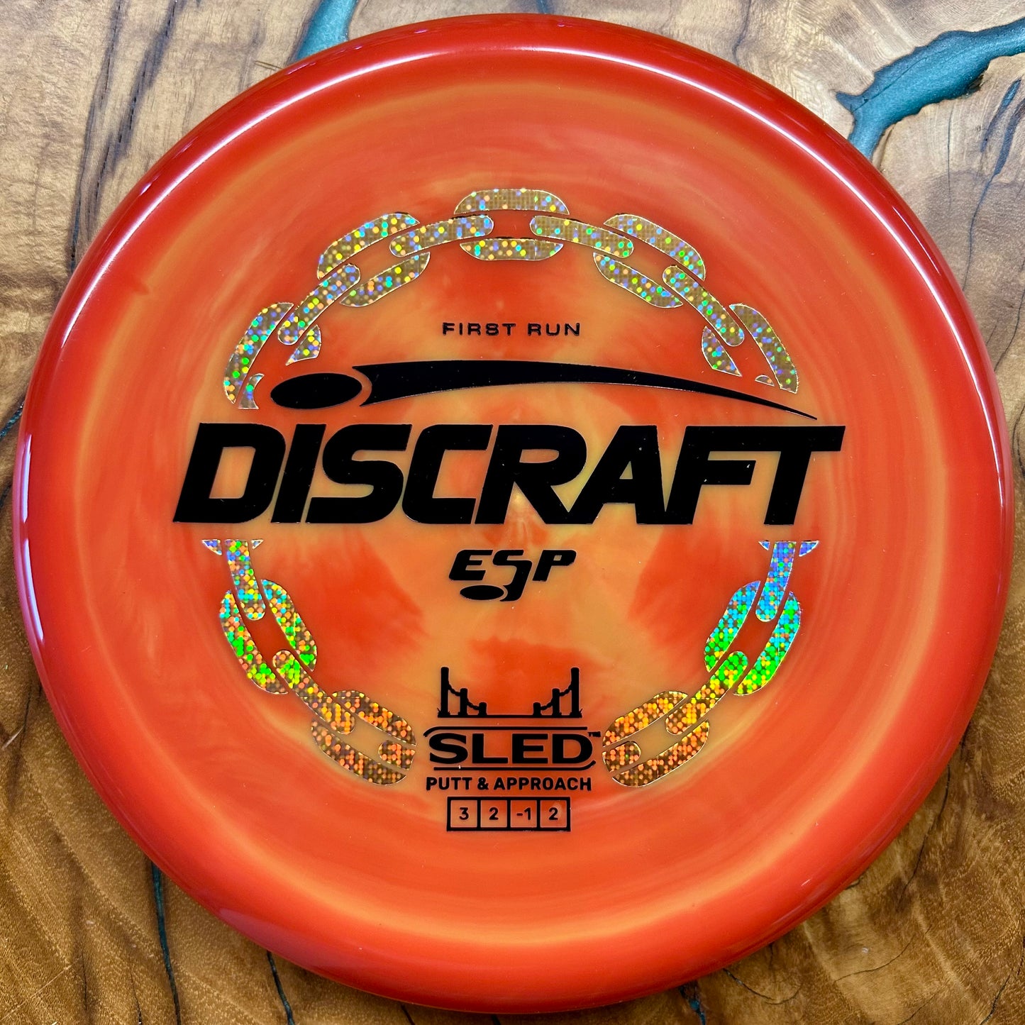 Discraft ESP Swirl Sled - First Run