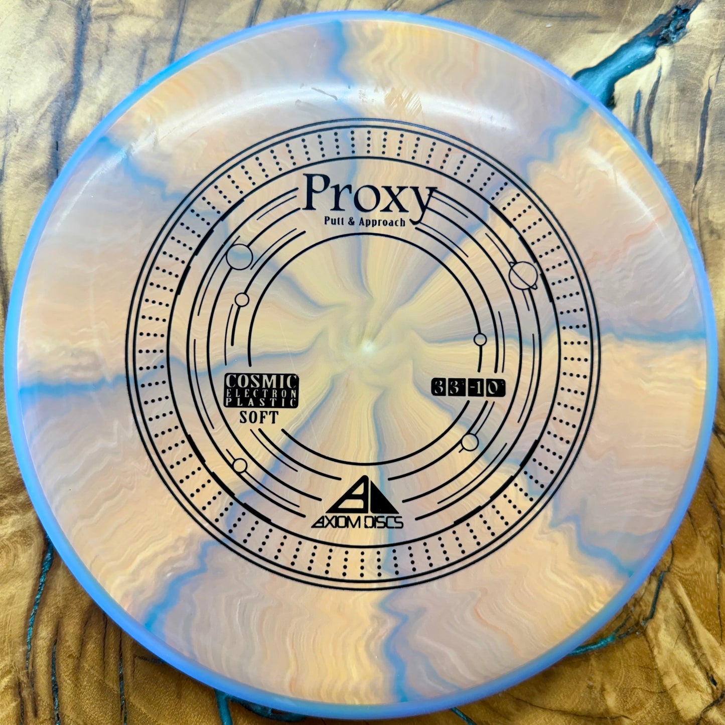 Axiom Discs Cosmic Electron Soft Proxy