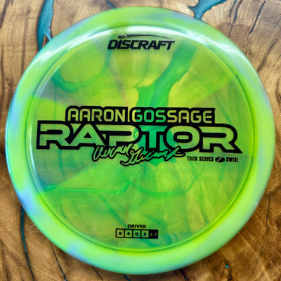 Discraft Z Swirl Raptor - 2025 Aaron Gossage Tour Series