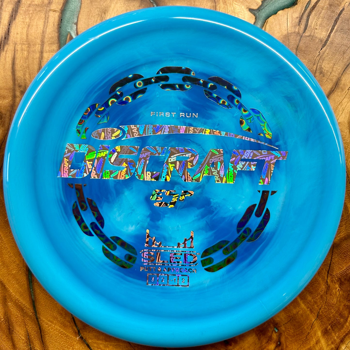 Discraft ESP Swirl Sled - First Run