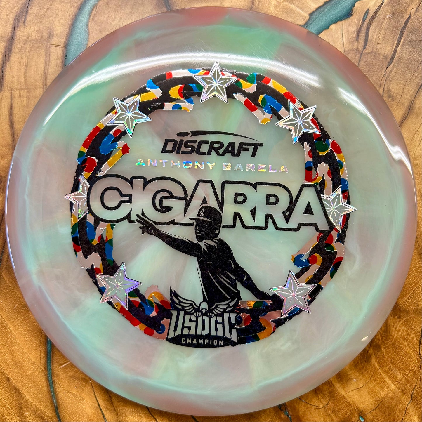 Discraft Z Swirl Cigarra - Anthony Barela 2025 USDGC Edition