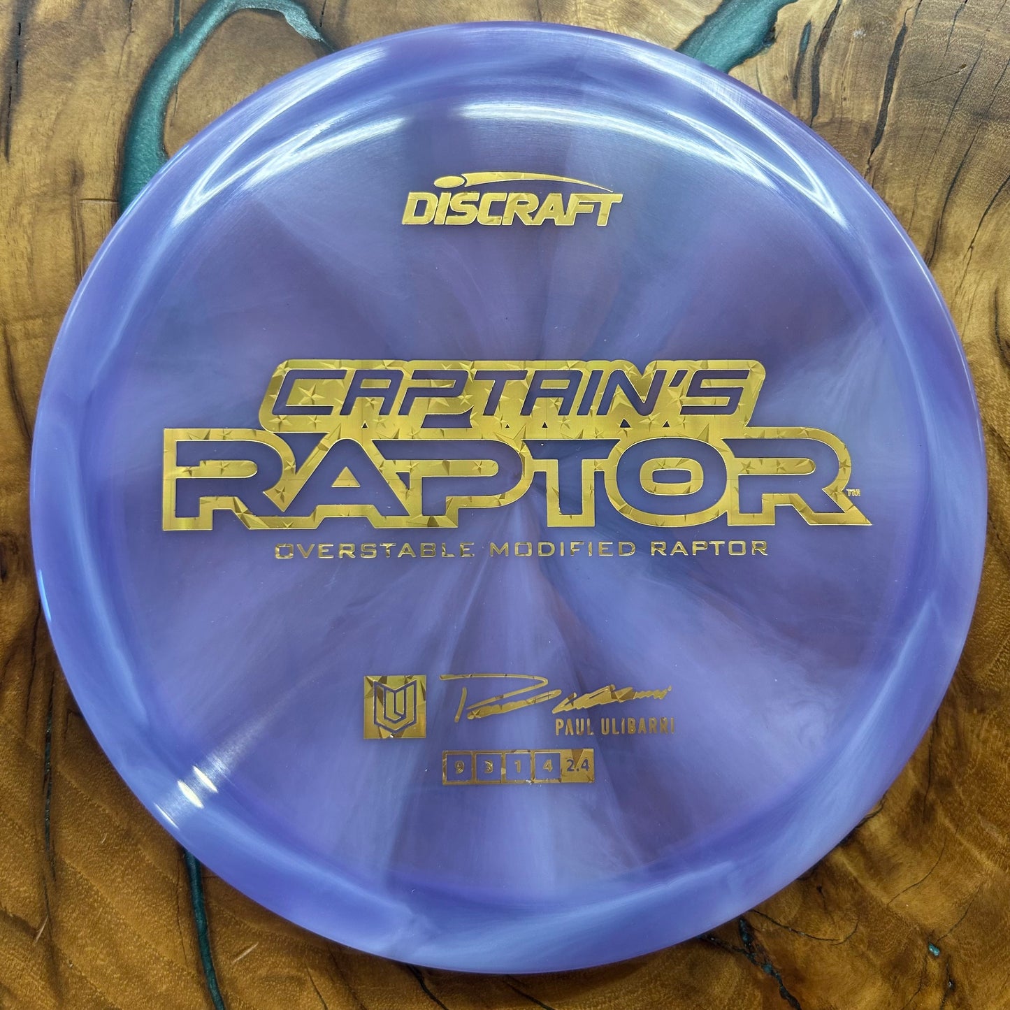 Discraft Ulibarri 2025 Z Swirl Captains Raptor
